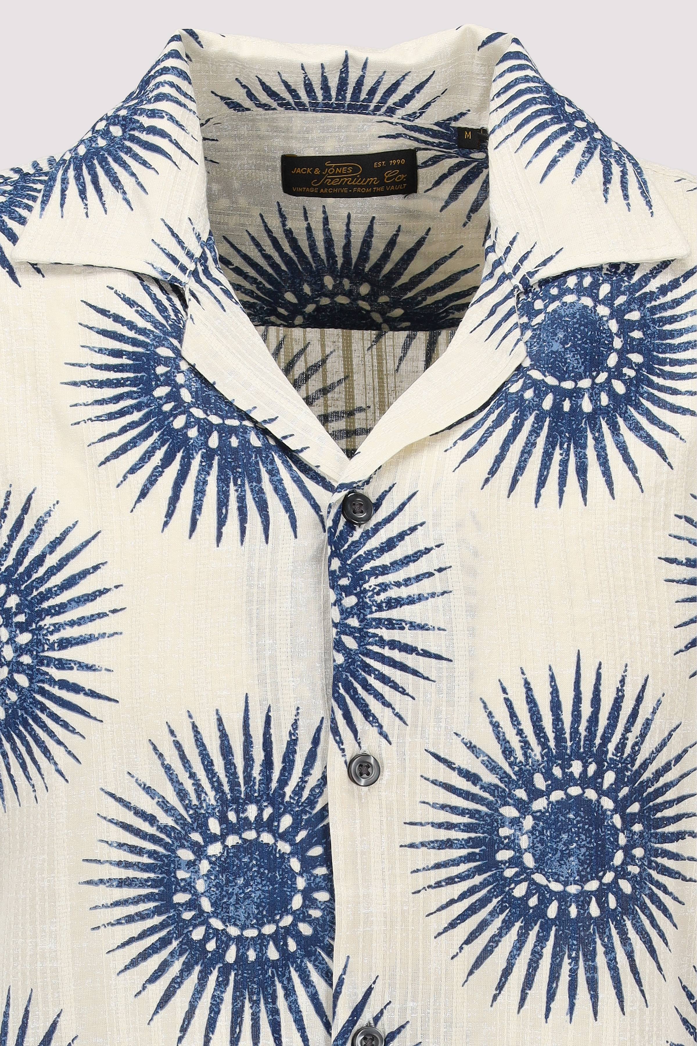 Jack and Jones - Jack and Jones Kurzarmhemd Sea pearl