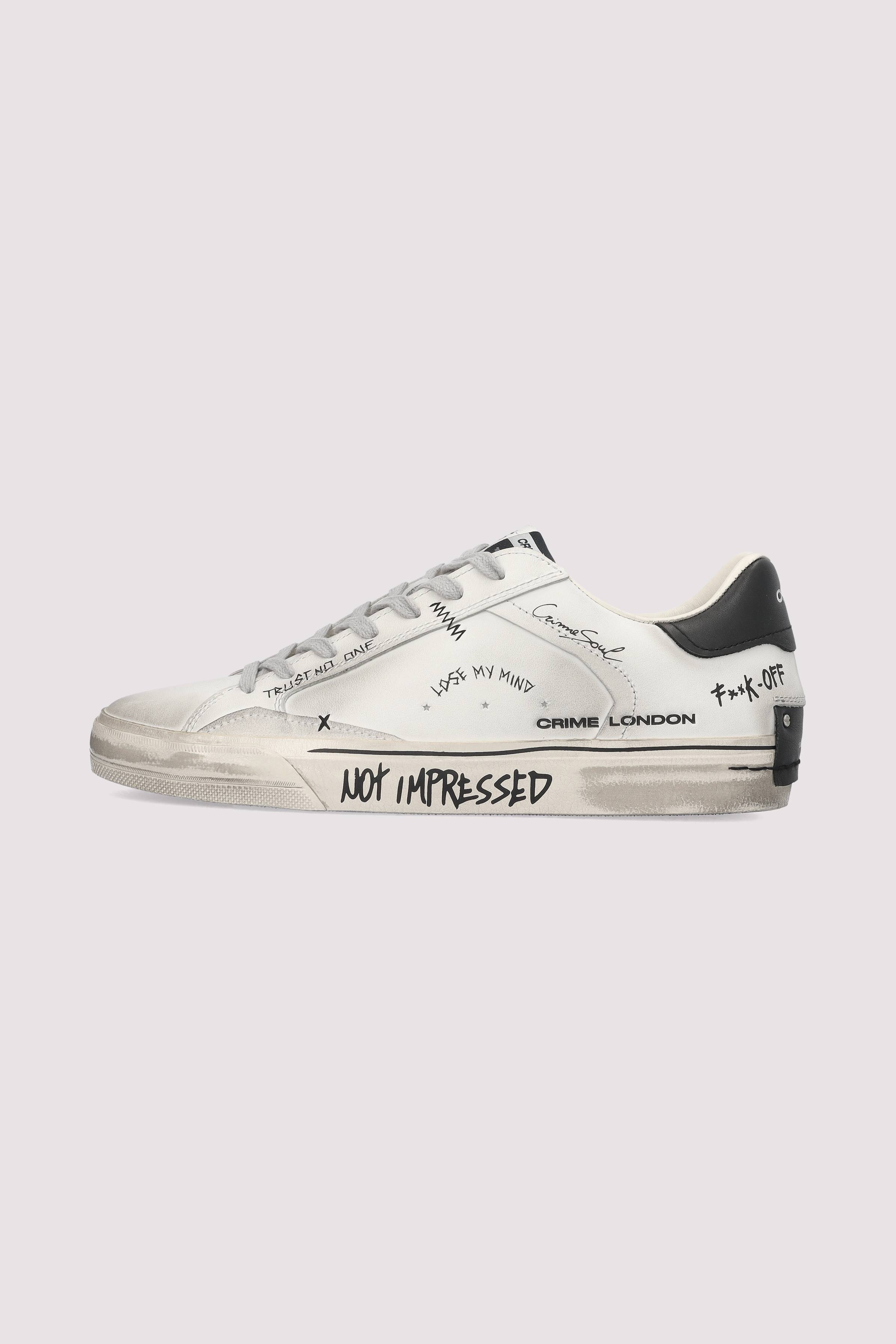 Crime London Sneaker bunt Leder