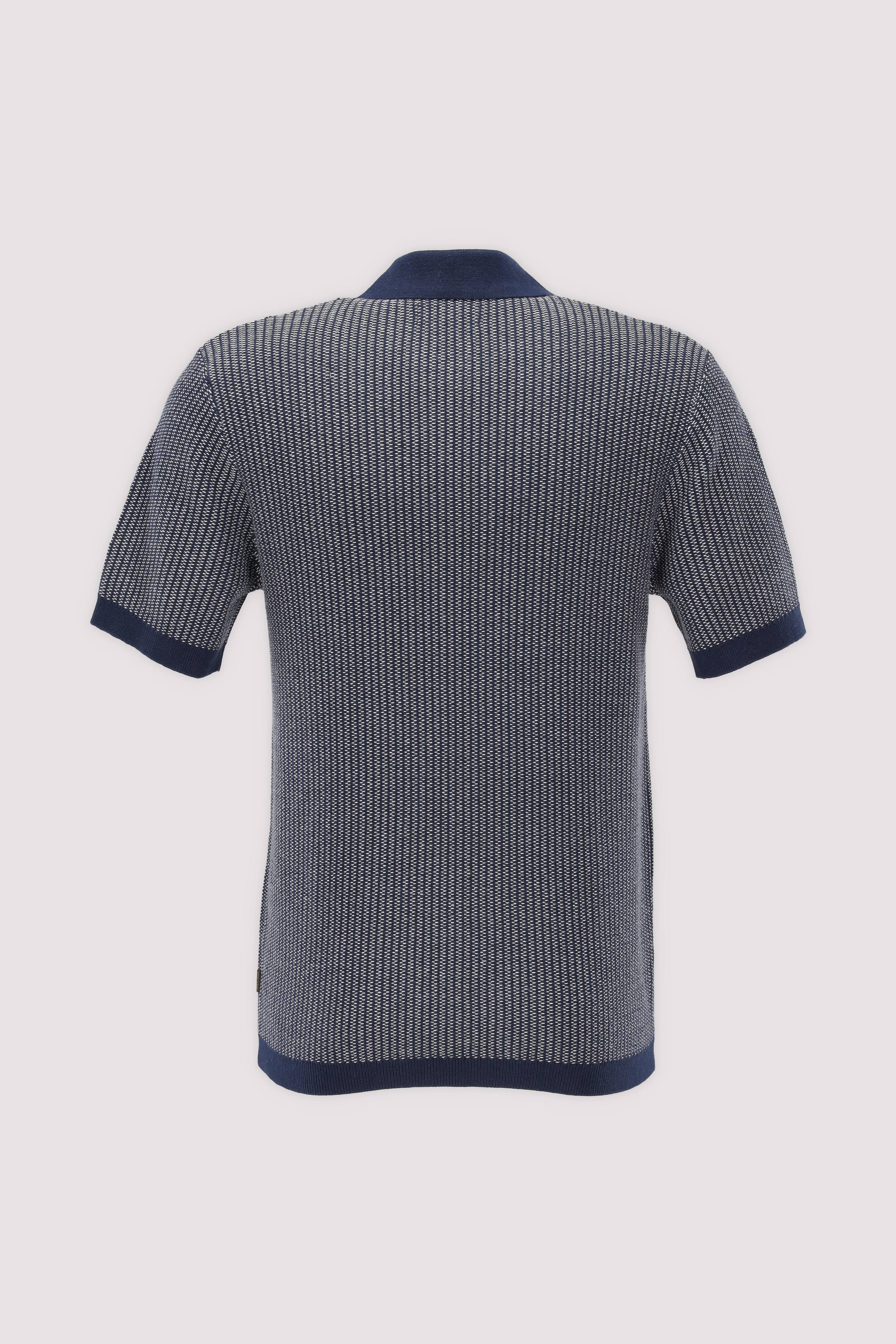 Kurzarm-Poloshirt Jack and Jones blau