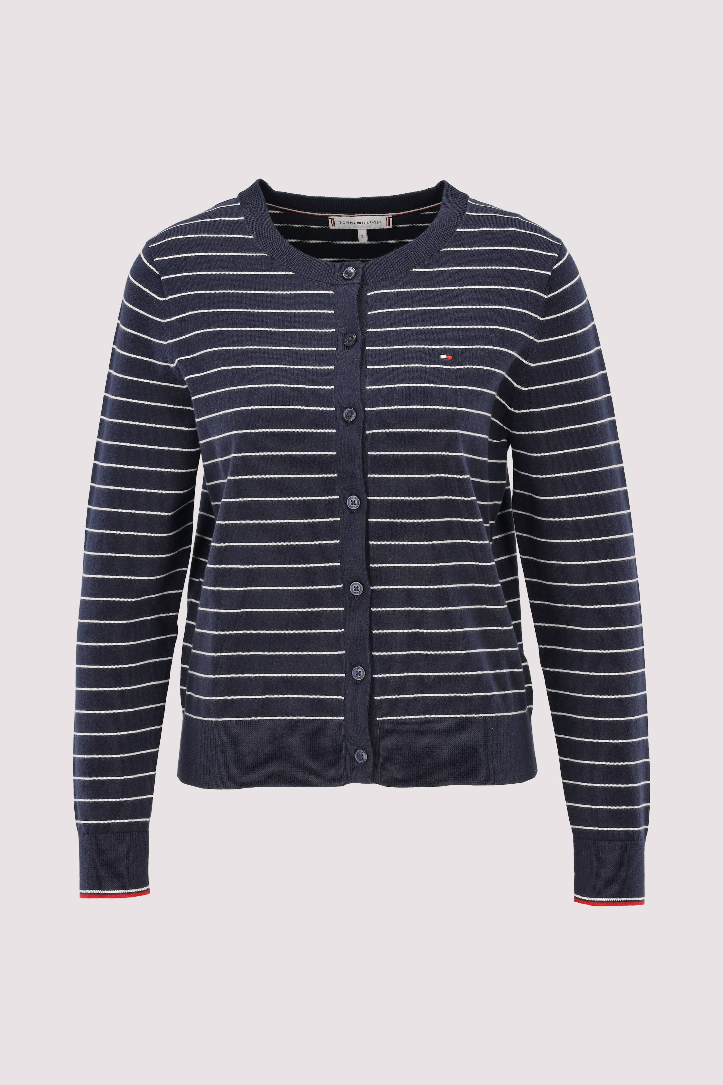 CO JERSEY STITCH C-NK LS CARDI