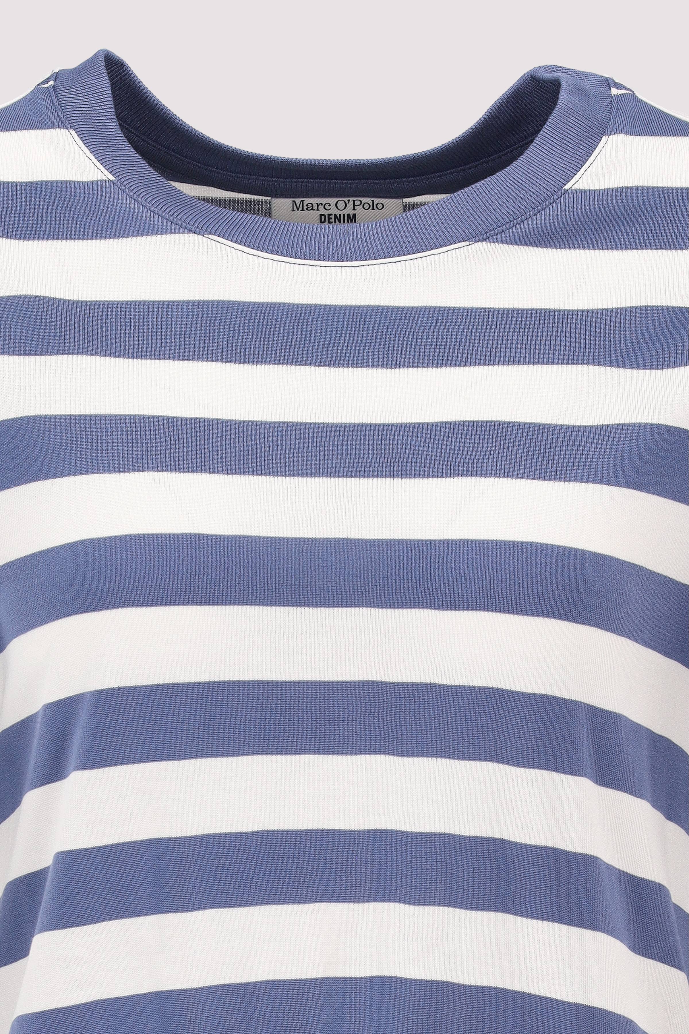 Marc O´Polo - T-Shirt, SSL, YD-Stripes, Visc Marc O´Polo - T-Shirt, SSL, YD-Stripes, Visc