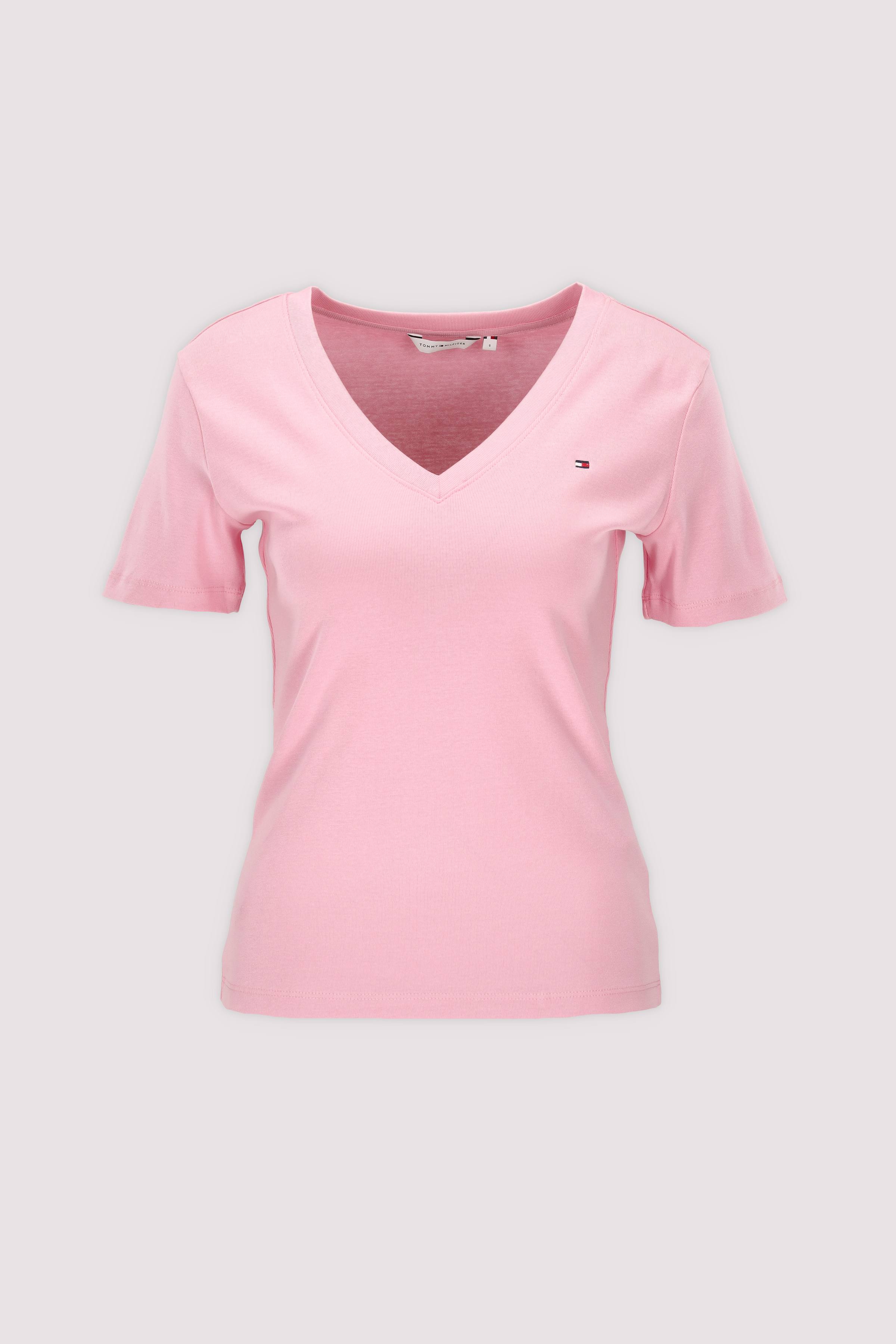 Tommy Hilfiger Kurzarm-T-Shirt pink