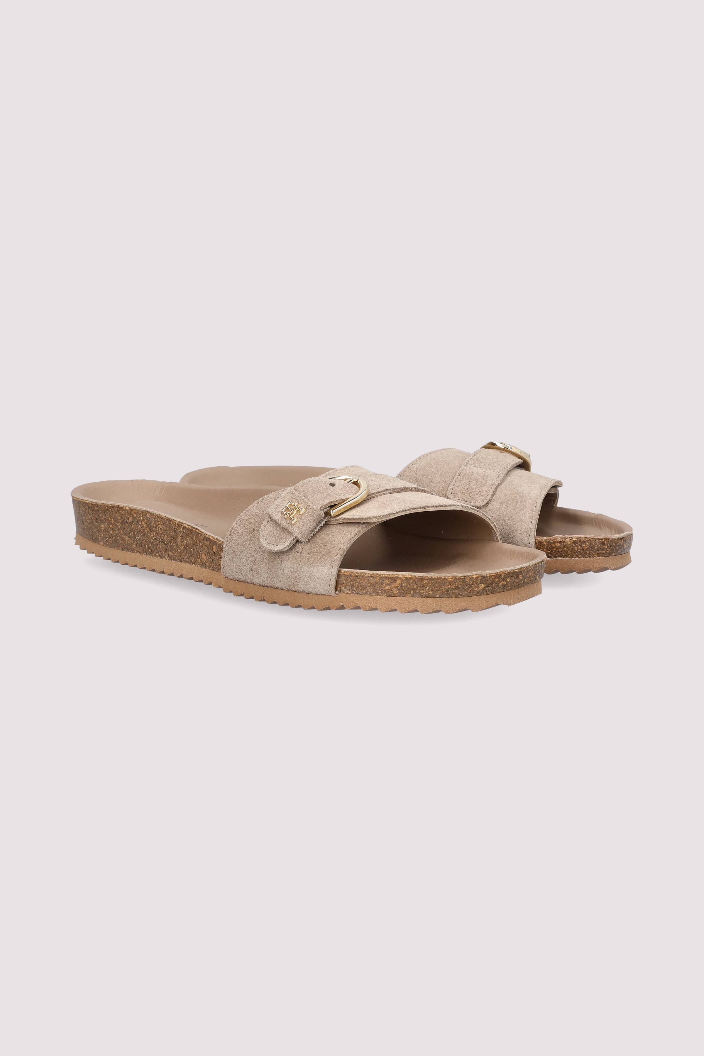 Tommy Hilfiger - SOFT SUEDE ADJUSTABLE MULE