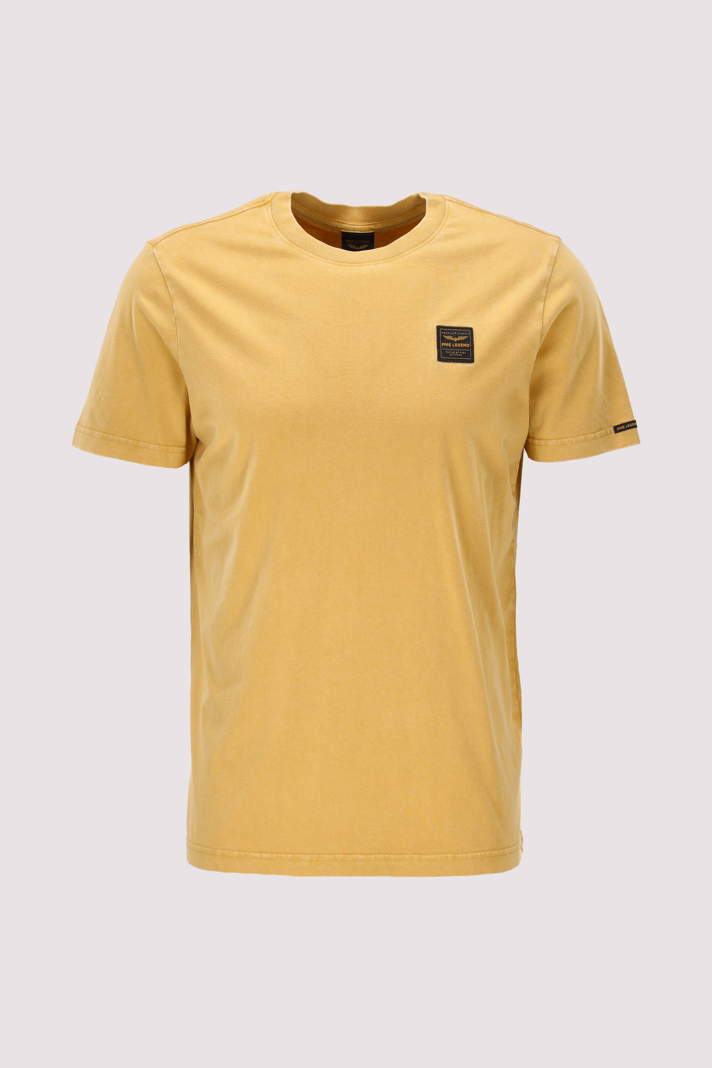 Short sleeve r-neck washed gar