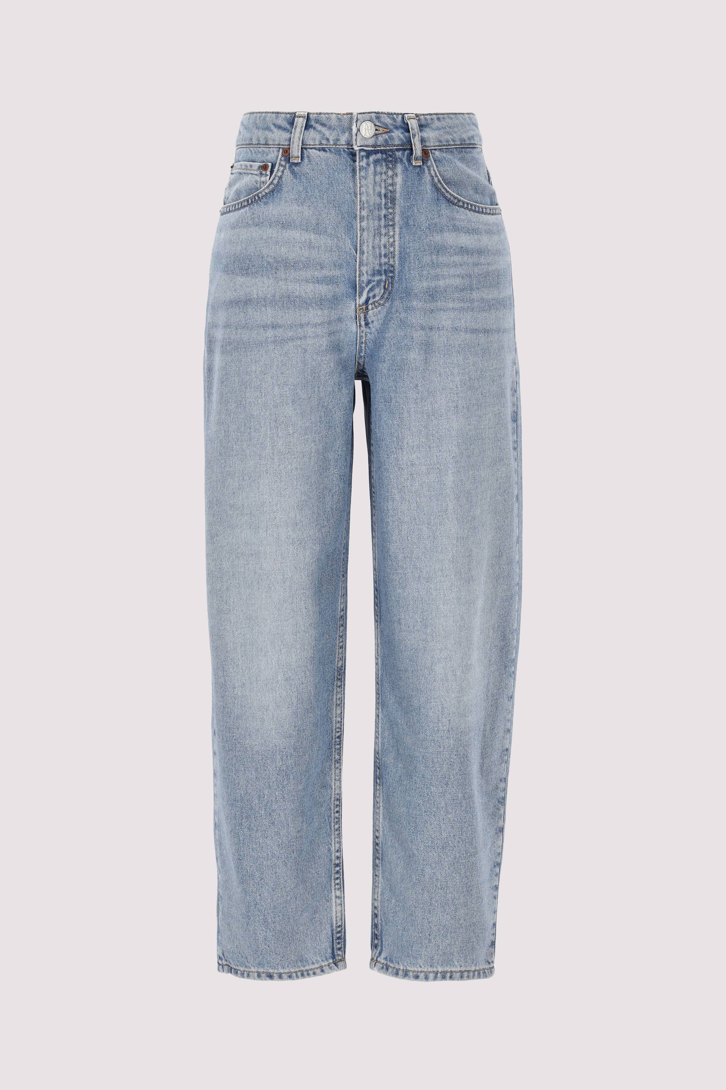 Denim trouser, relaxed fit, cr