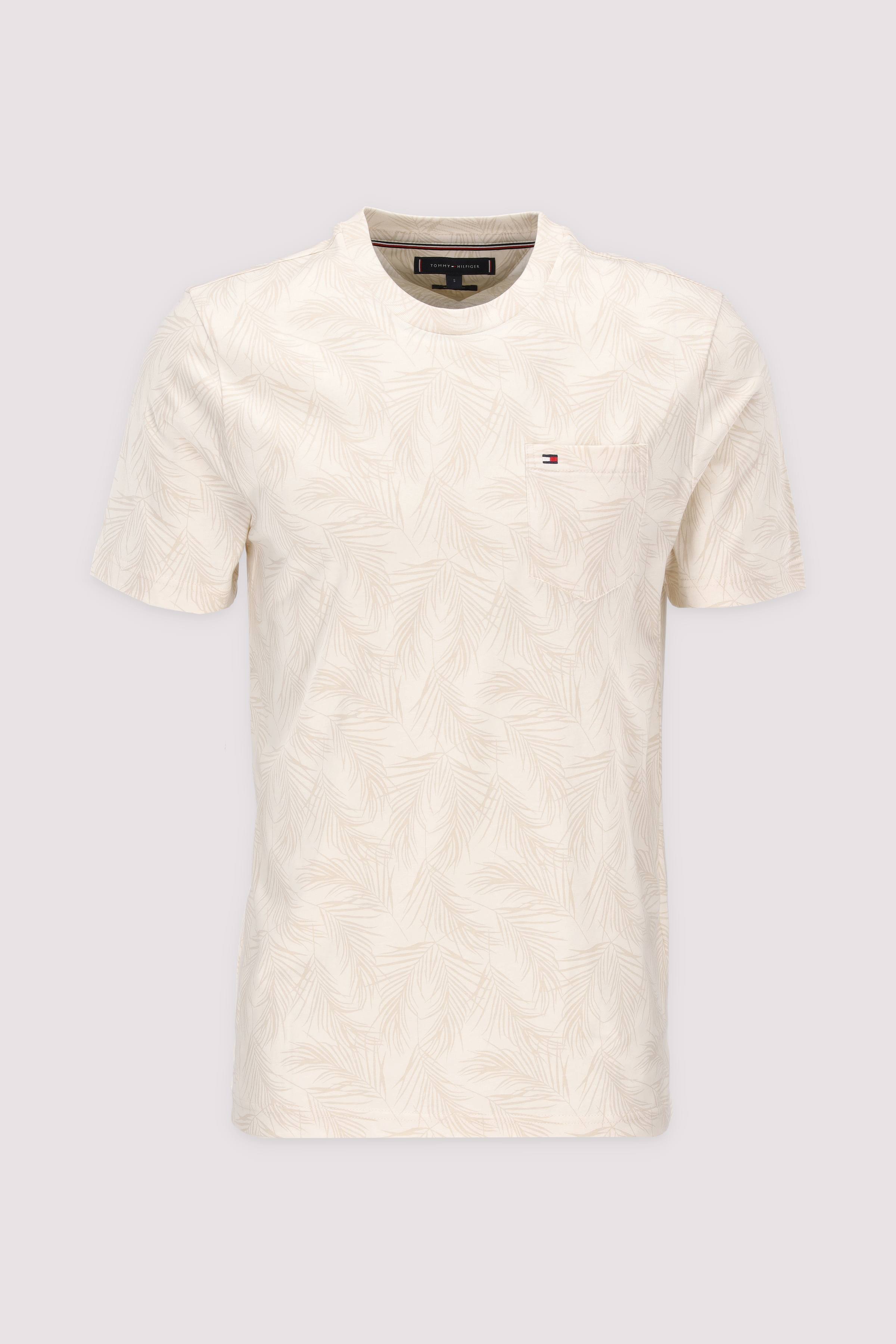 LEAF POCKET AOP TEE