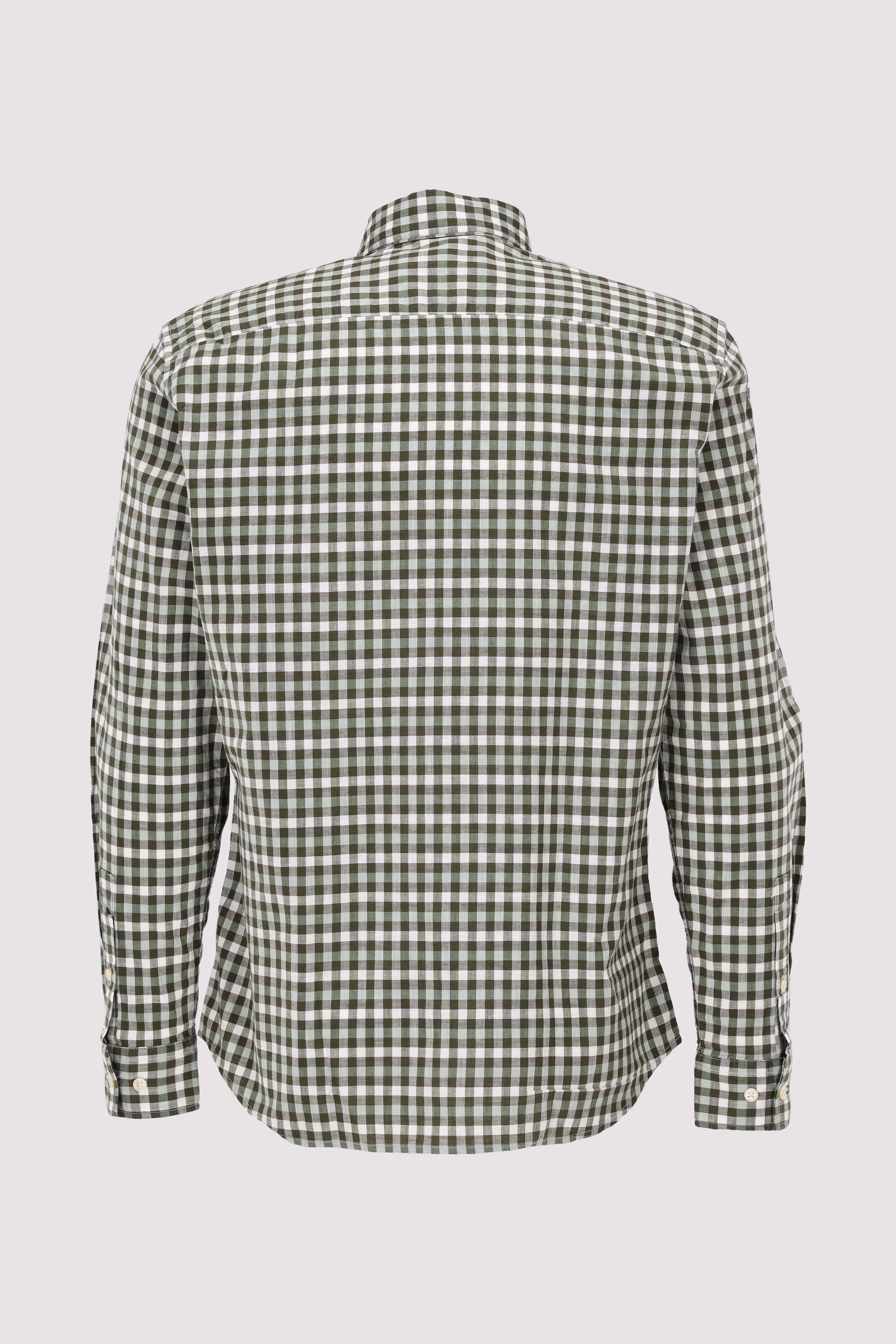Kent collar, long sleeves, one