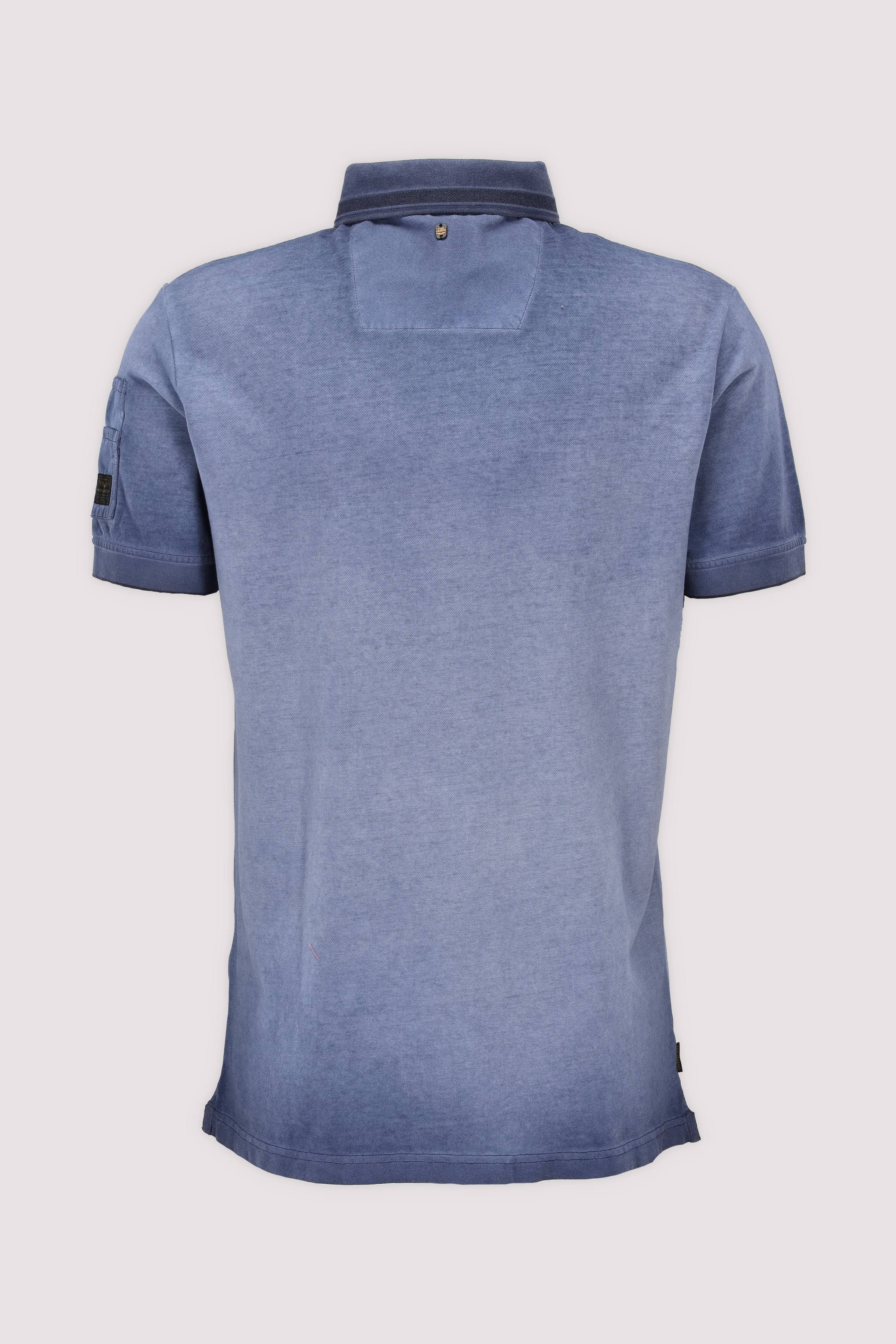 Short sleeve polo cold dye piq