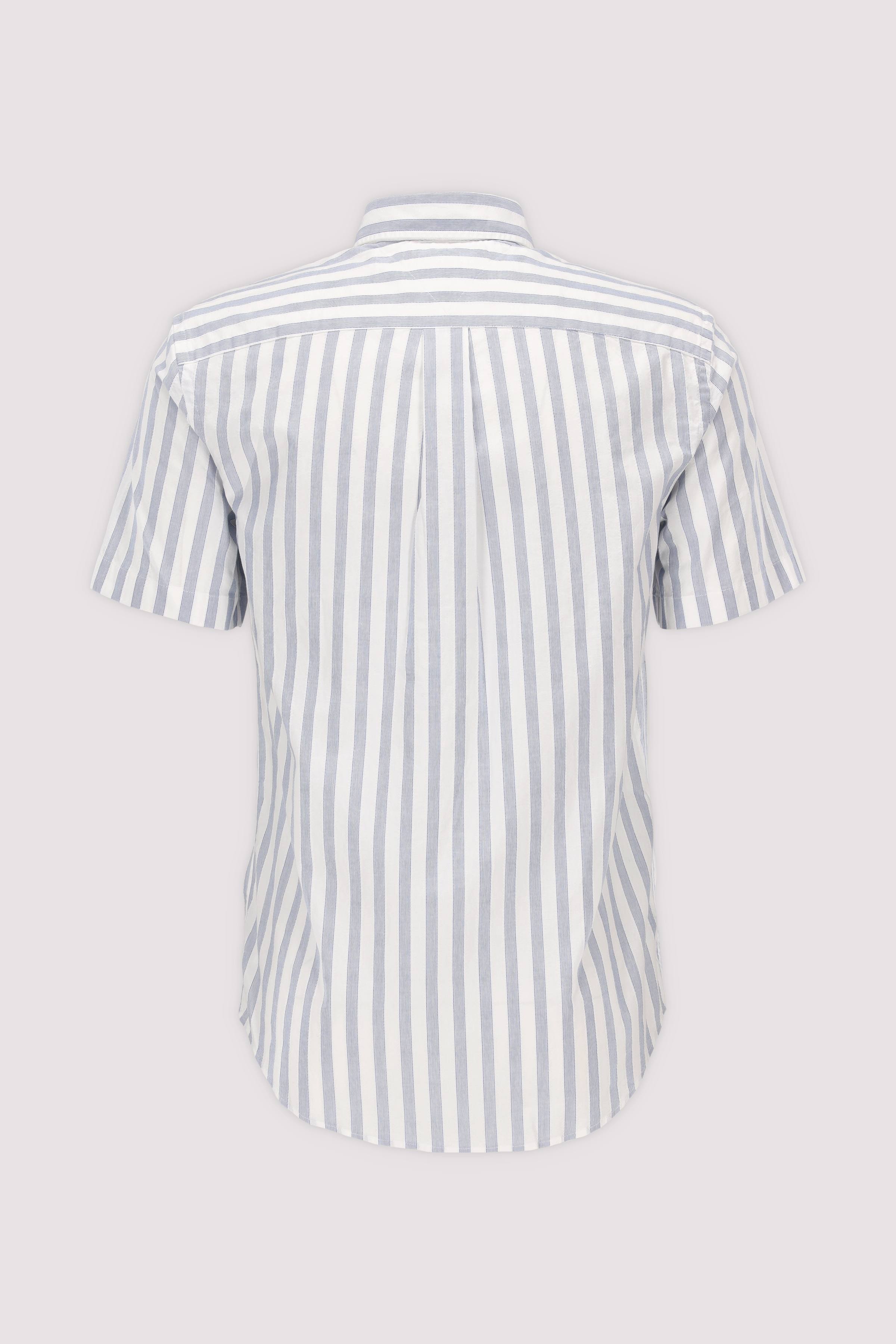 Tommy Hilfiger Herren Kurzarmhemd Blau