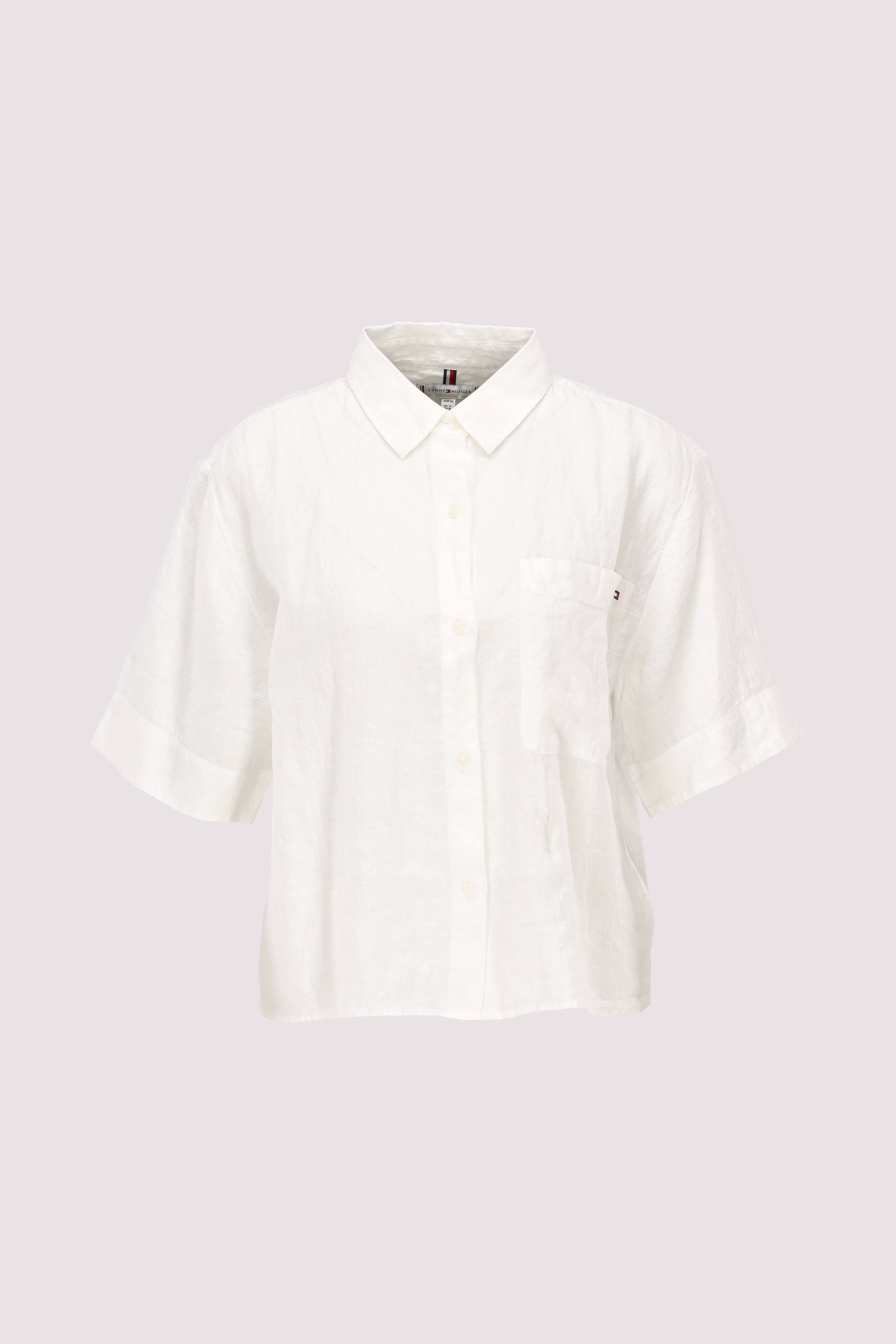 ESS LINEN RELAXED S/S SHIRT