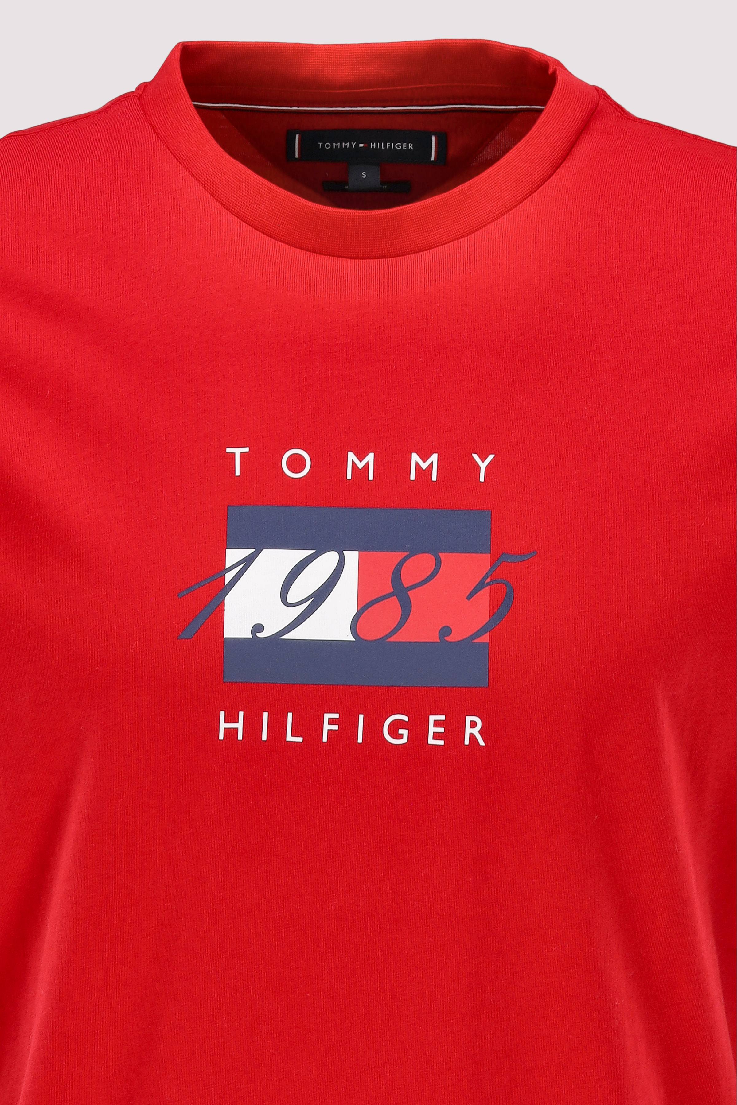 Tommy Hilfiger - LINEAR FLAG GRAPHIC TEE Tommy Hilfiger - LINEAR FLAG GRAPHIC TEE
