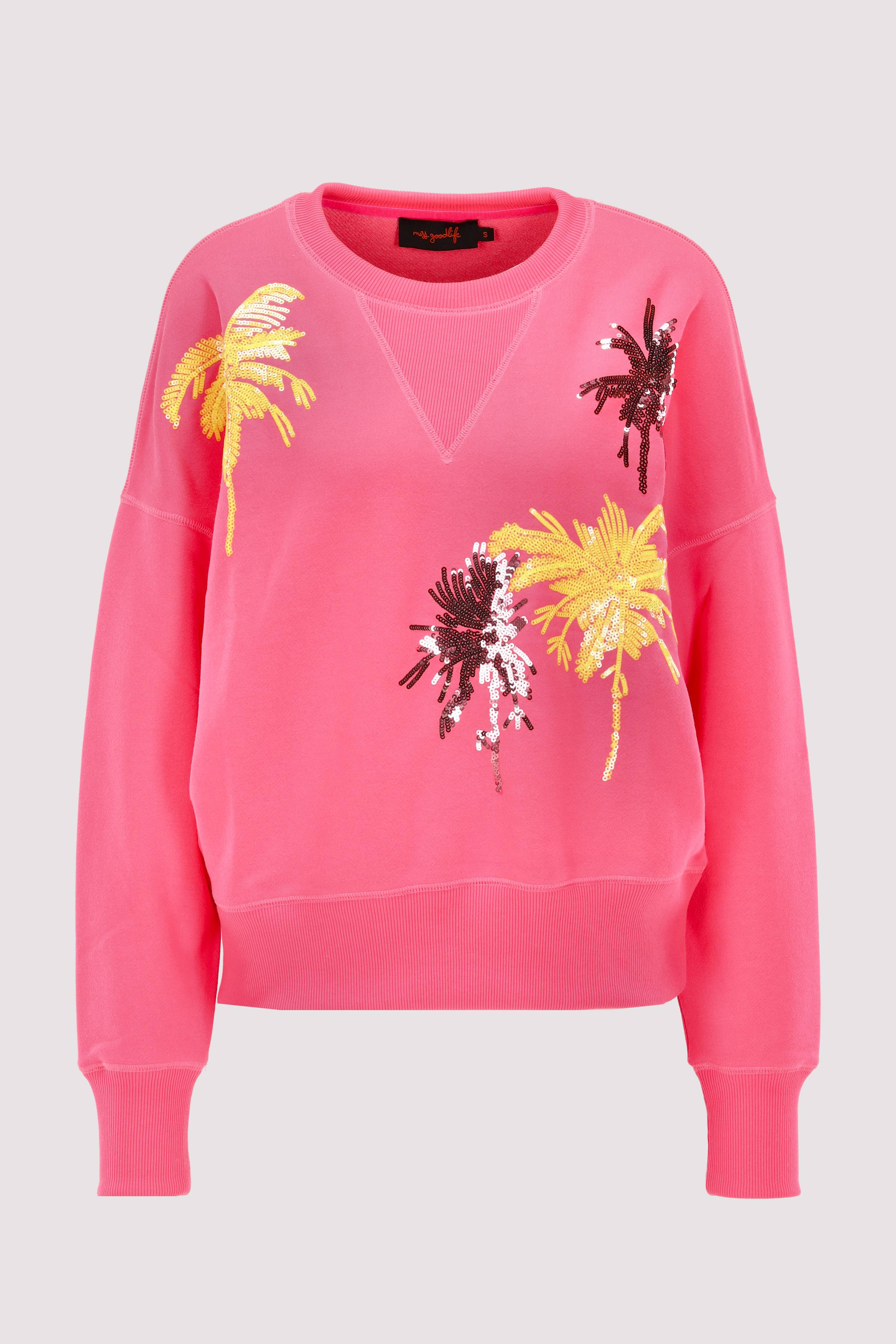 Sweat Palmtree Paillette