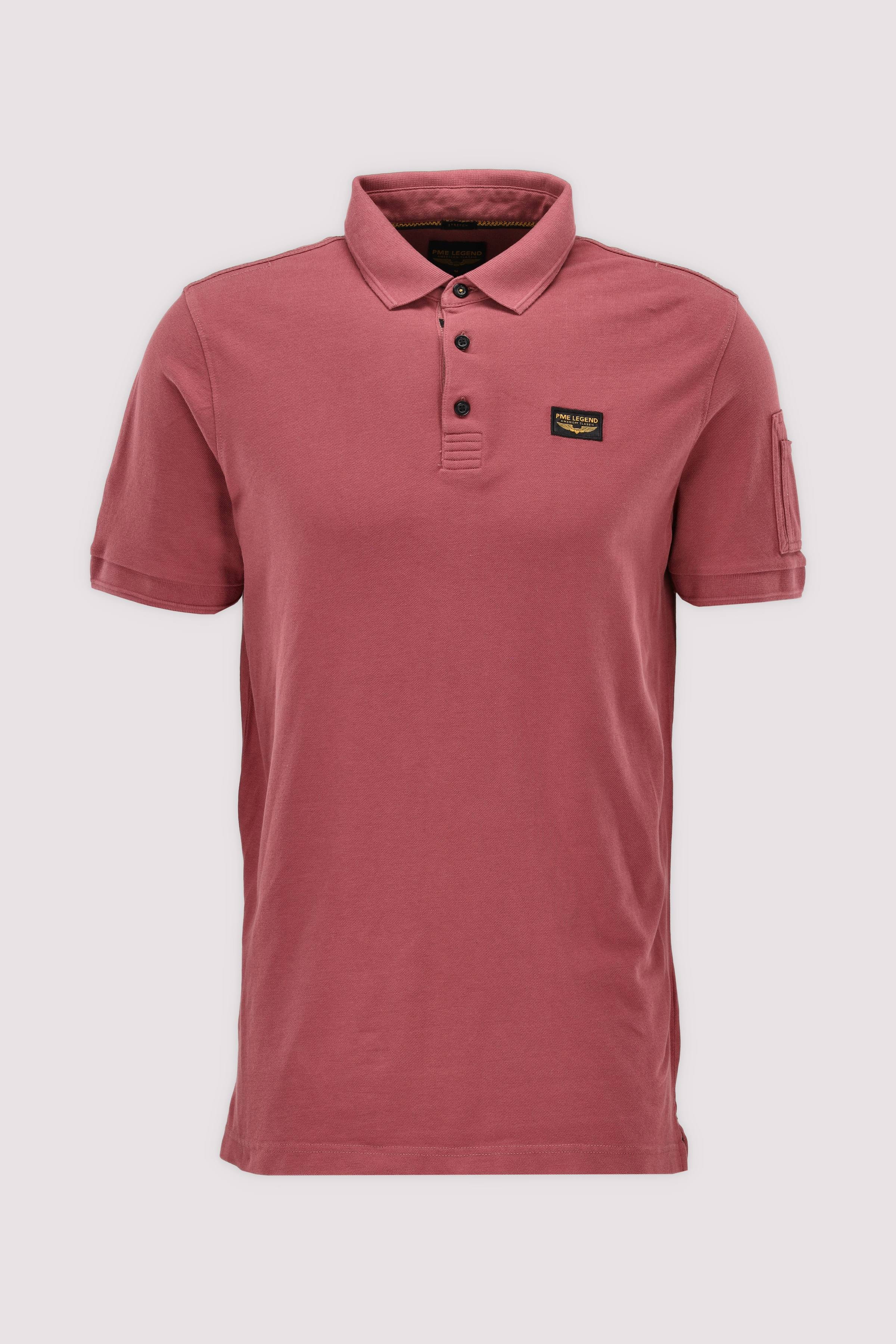 PME Legend Poloshirt Roan rouge