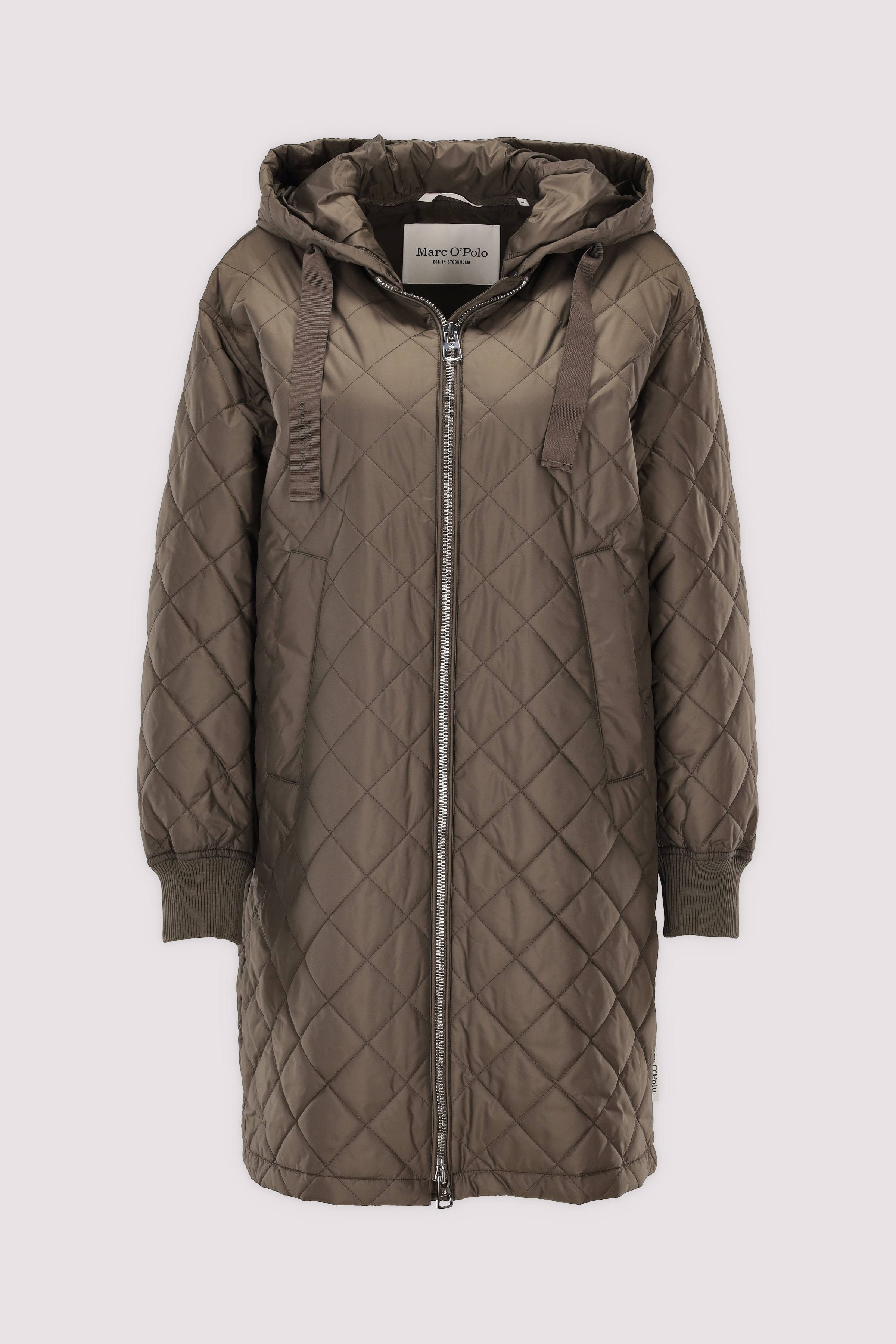 Marc O'Polo Damen Steppmantel Mossy