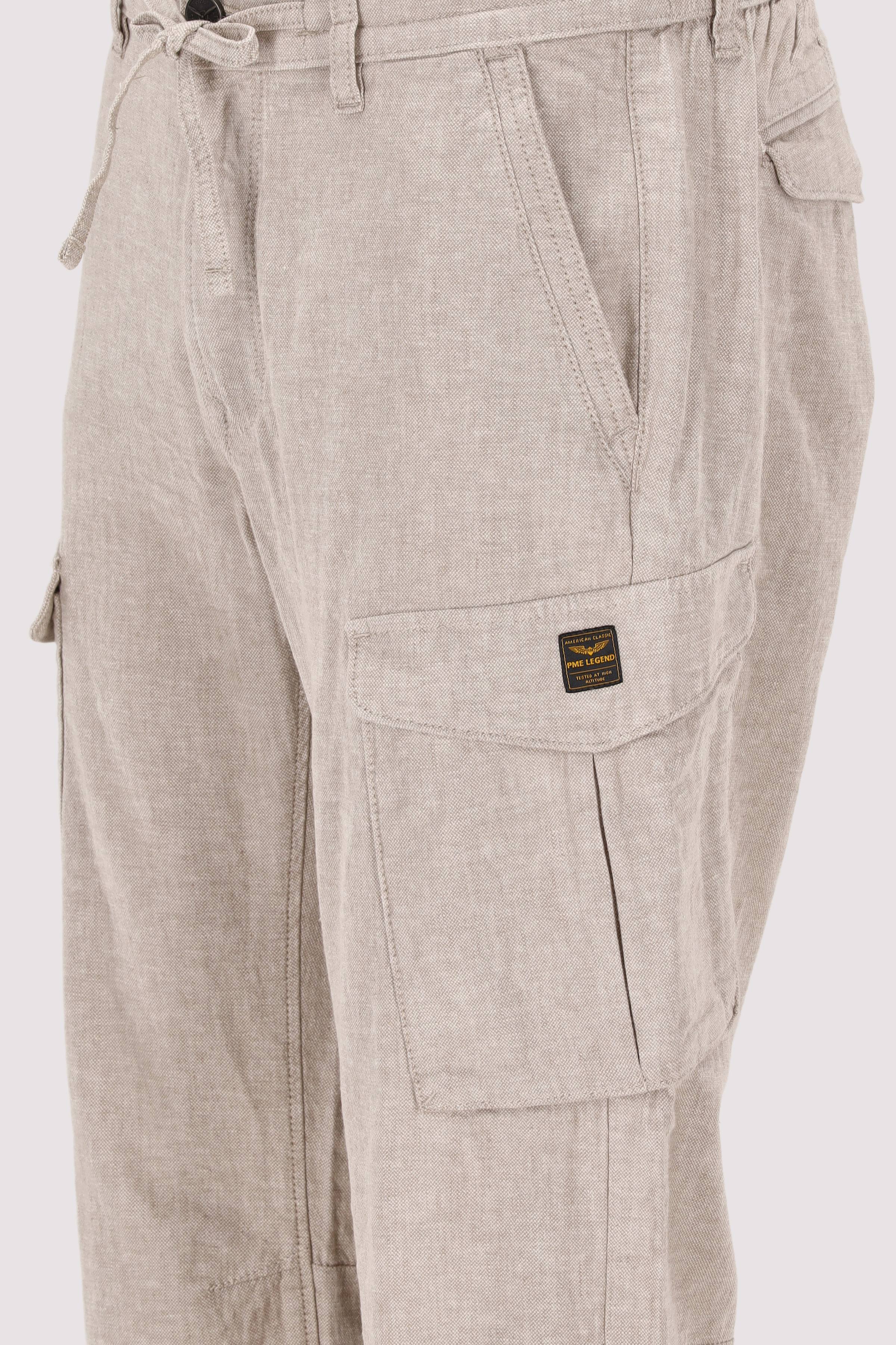 PME Legend - JETHEED PANTS STRUCTURED LINEN