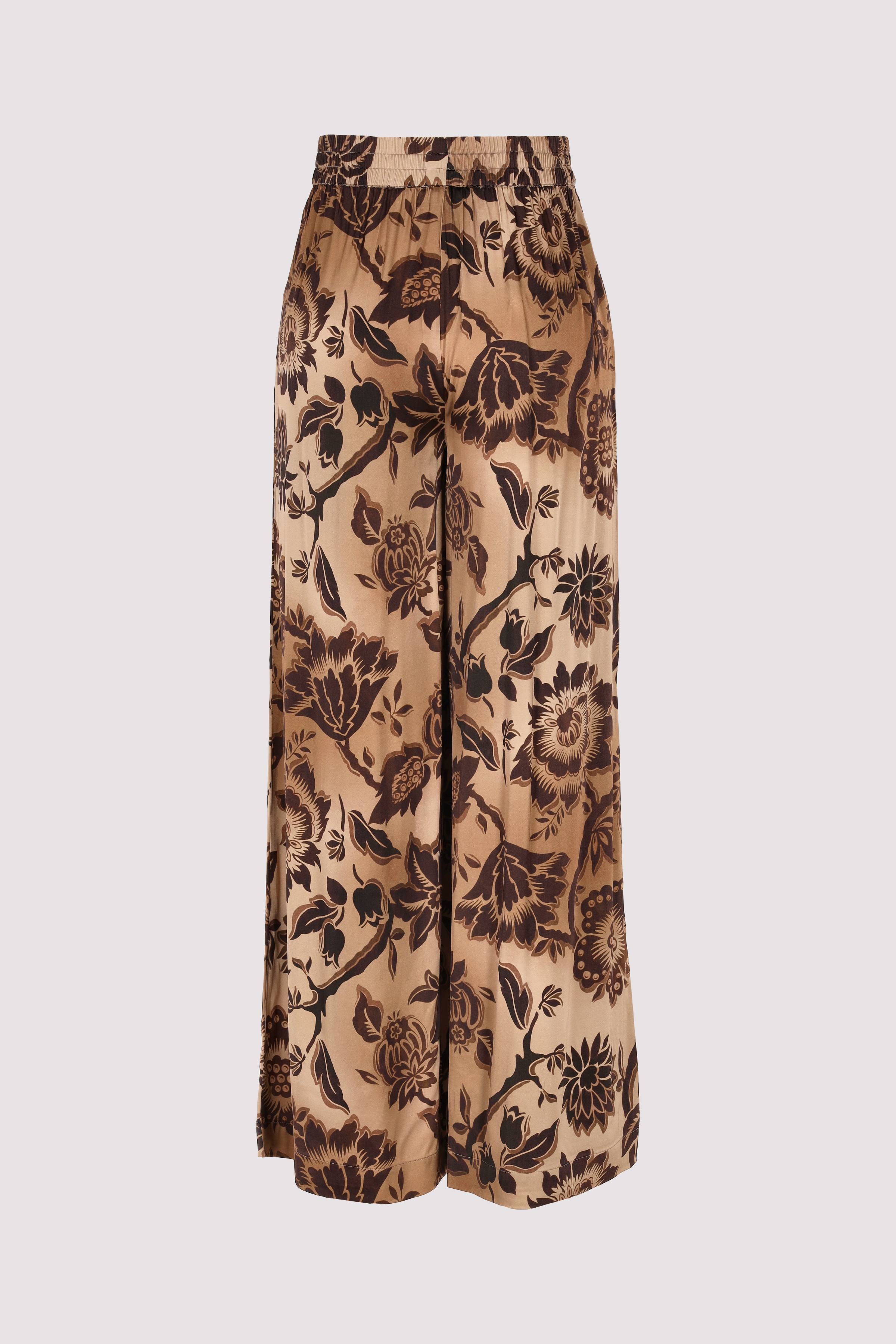 Grace Wide-Leg-Hose Nougat Damen