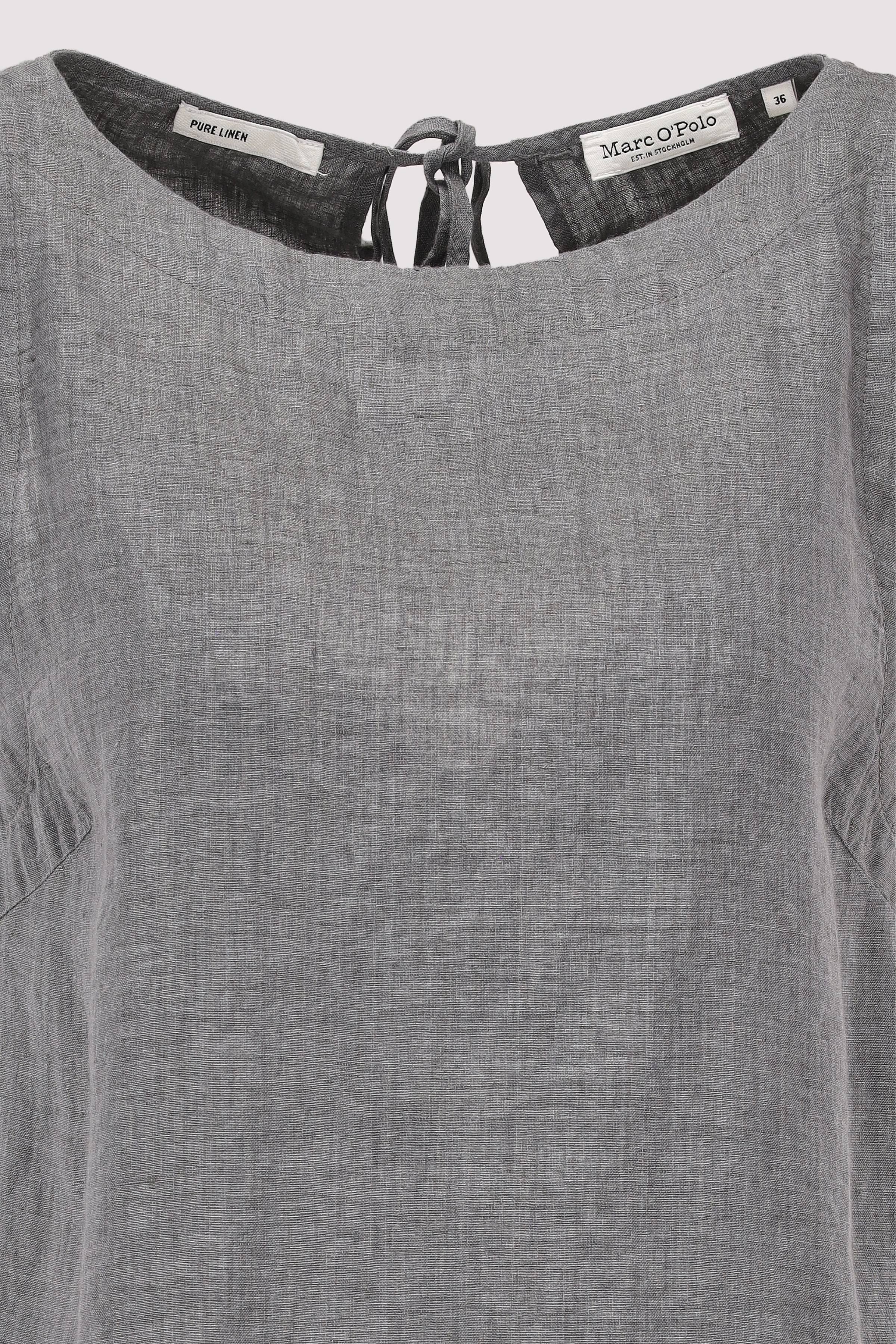 Marc O Polo Casual - Ärmellose Leinenbluse Slate grey