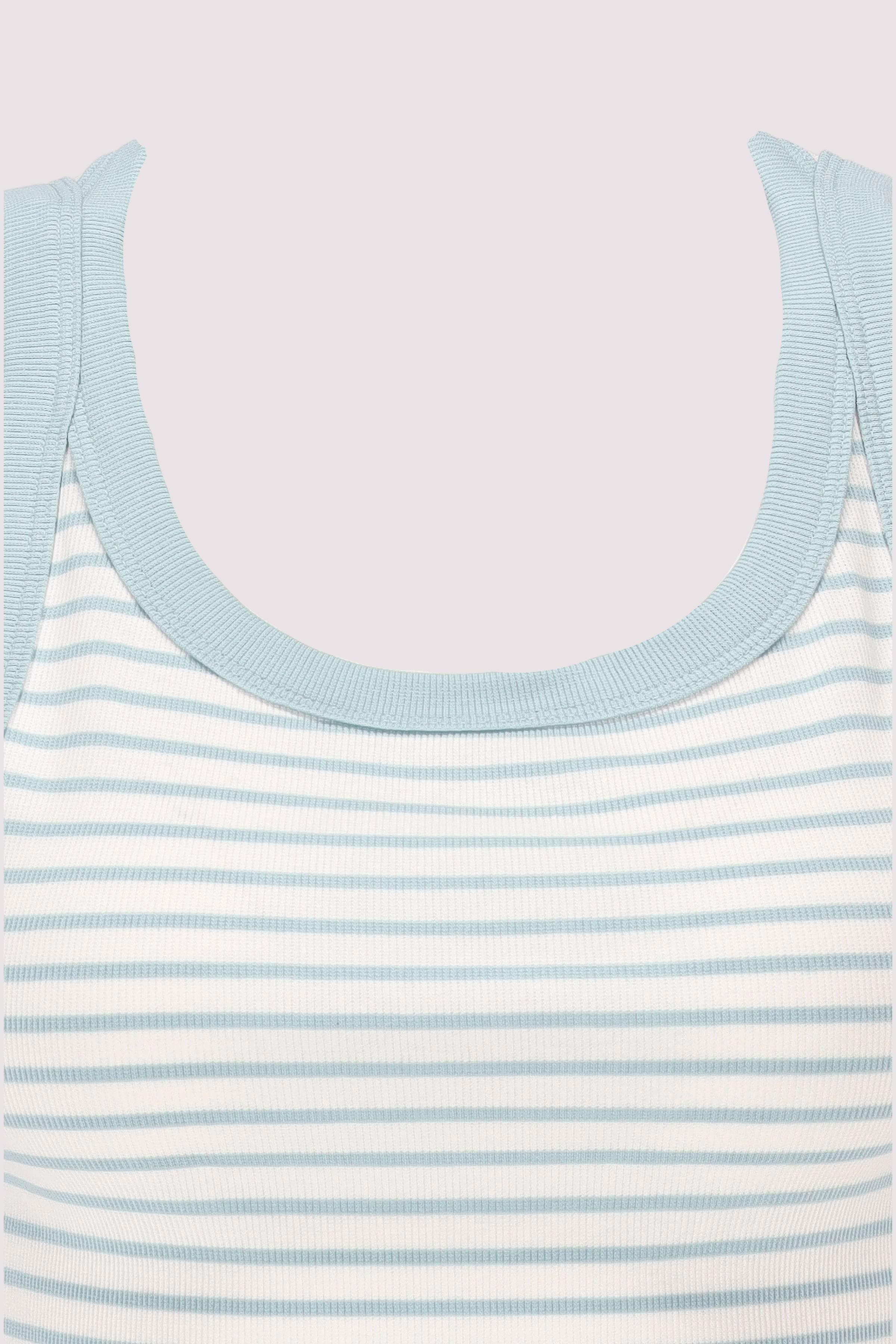 Marc O´Polo - Top, SLL, Rib, Slim Fit, YD St