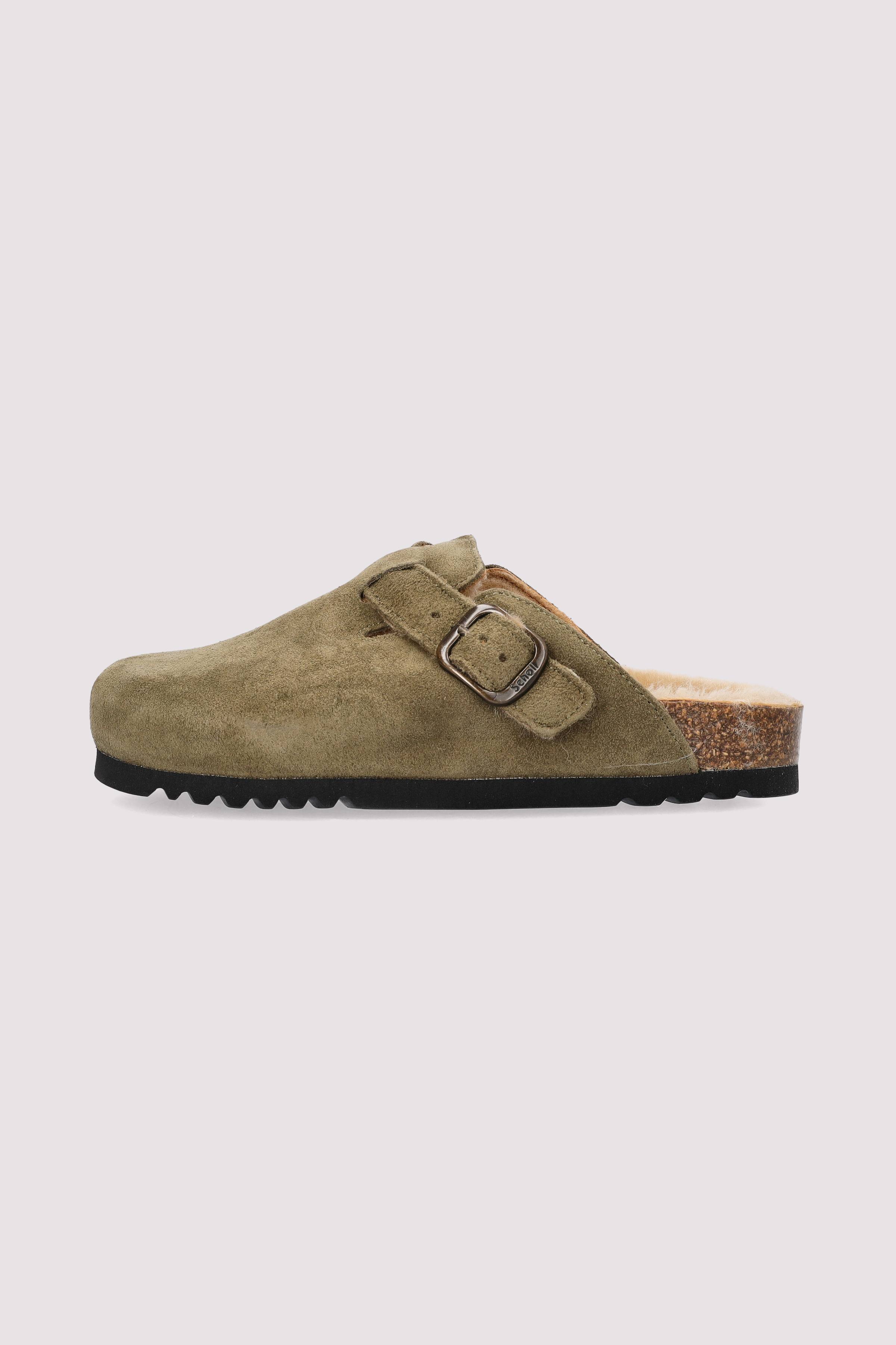 Scholl Sandale, khaki, Komfort