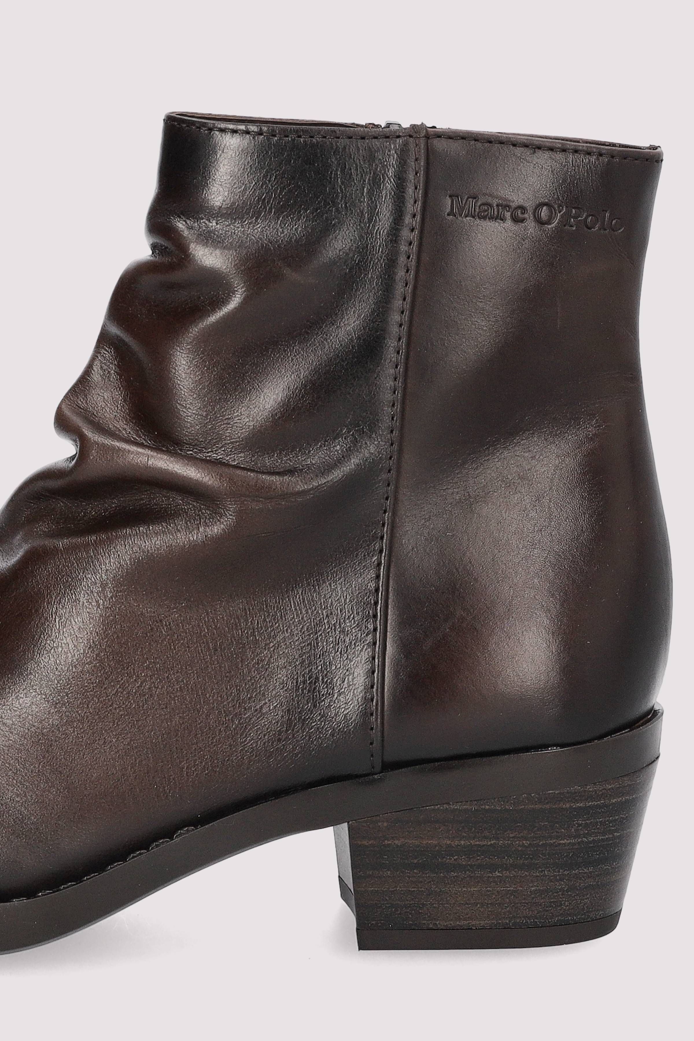Marc O'Polo Damen-Slipper Braun Comfort