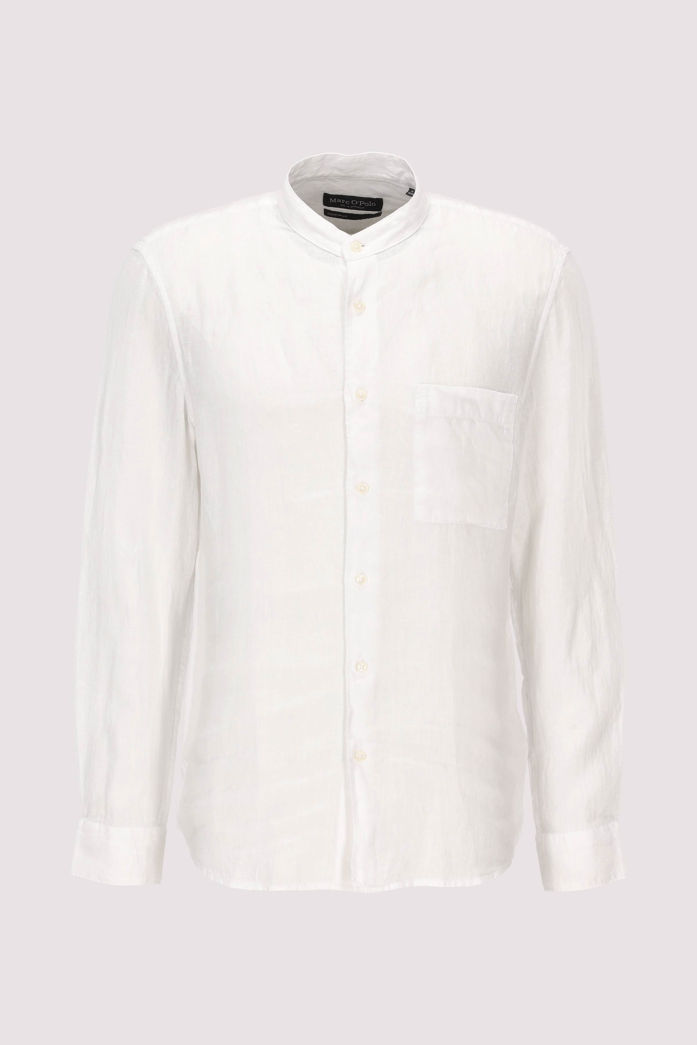 Stand up collar, long sleeves,