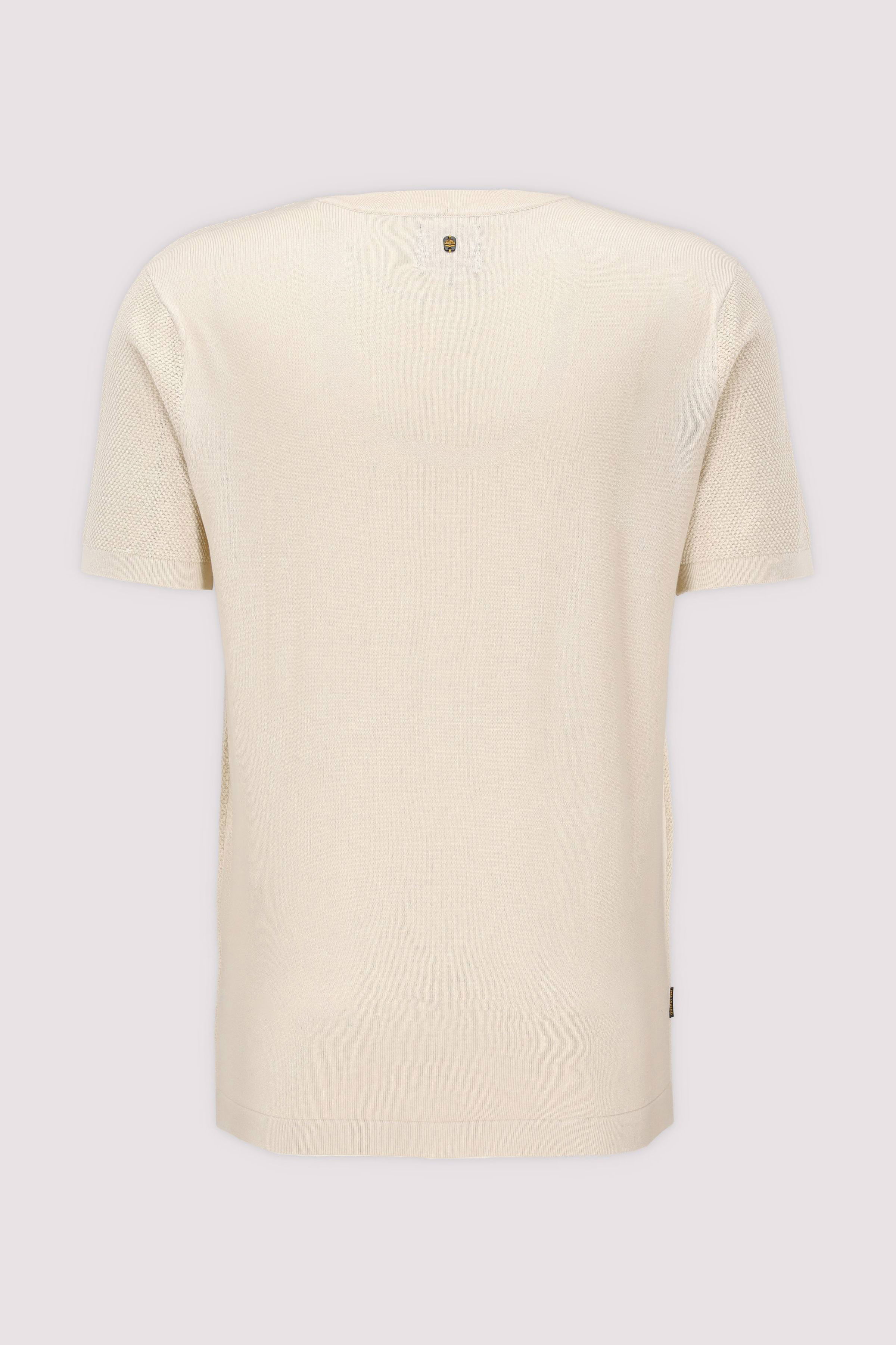 T-shirt collar cotton modal