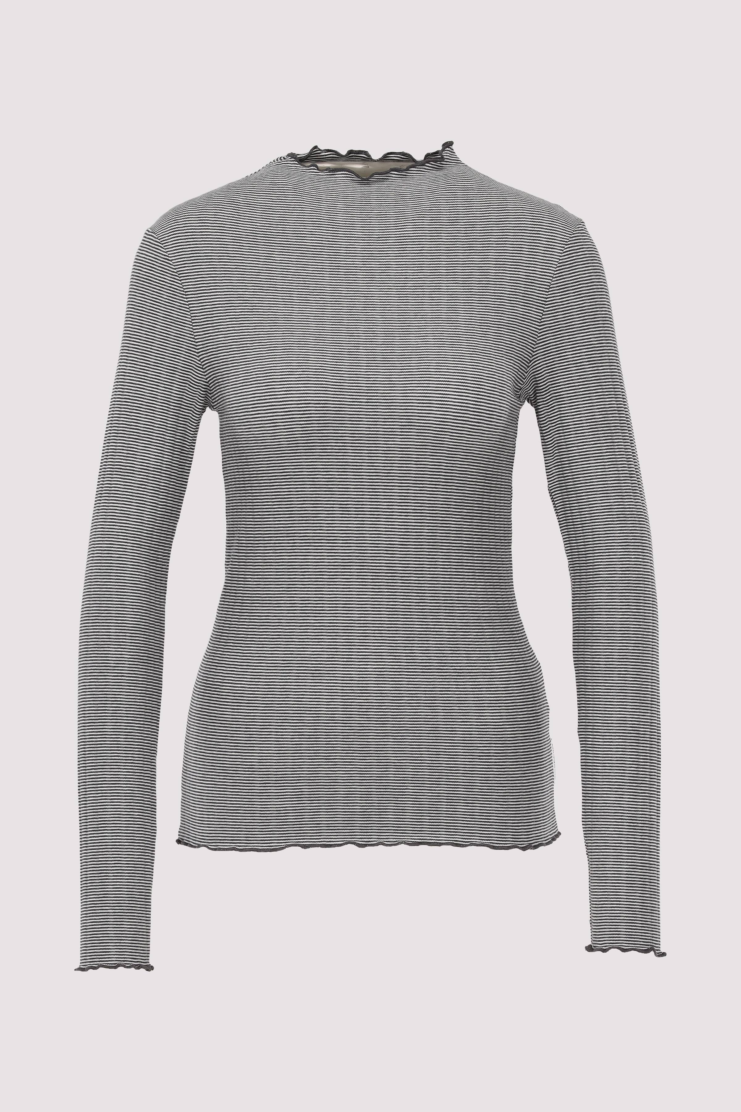 T-Shirts, LSL, High Neck, Y/D