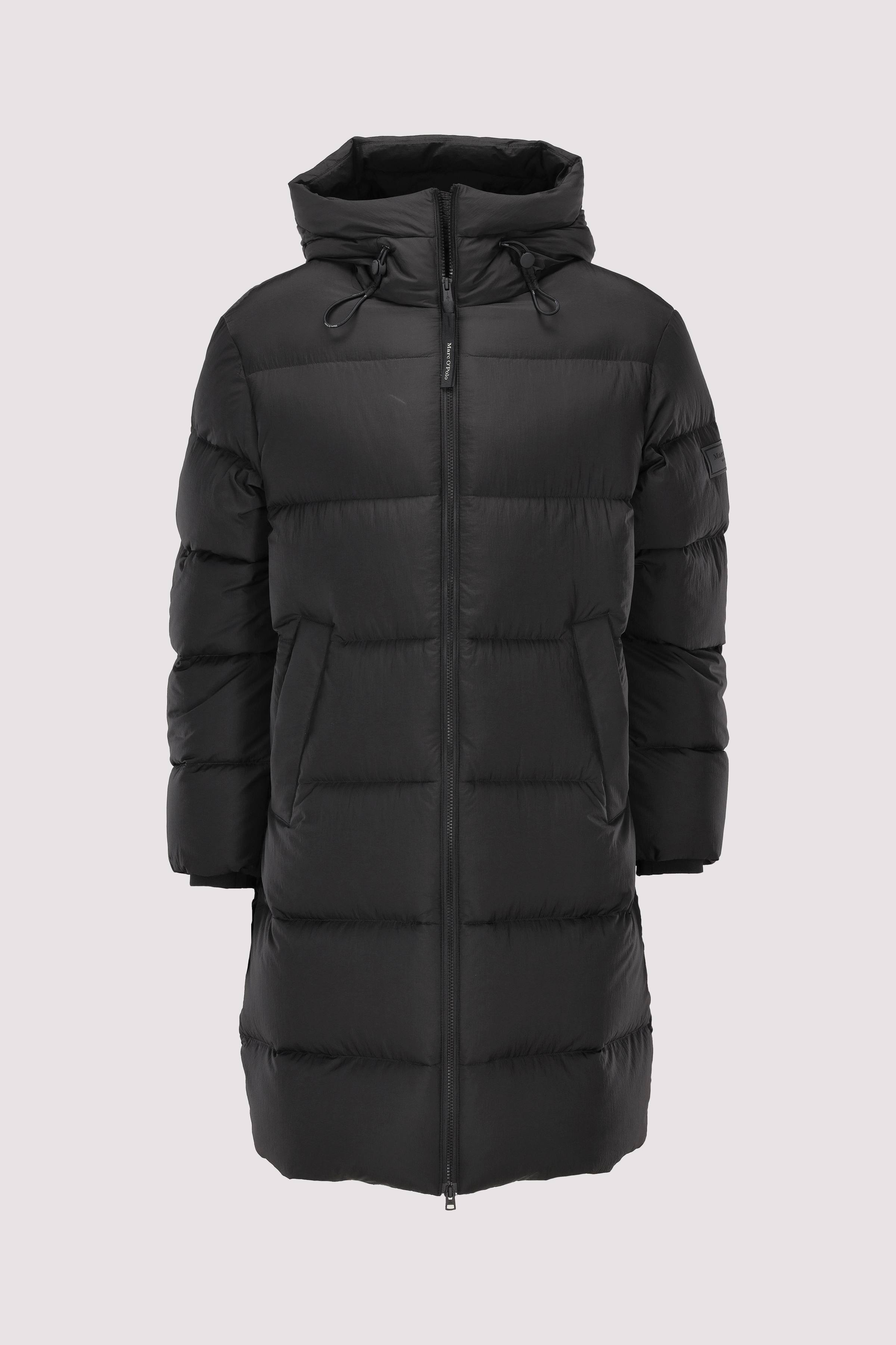 Marc O'Polo Herren Wintermantel schwarz