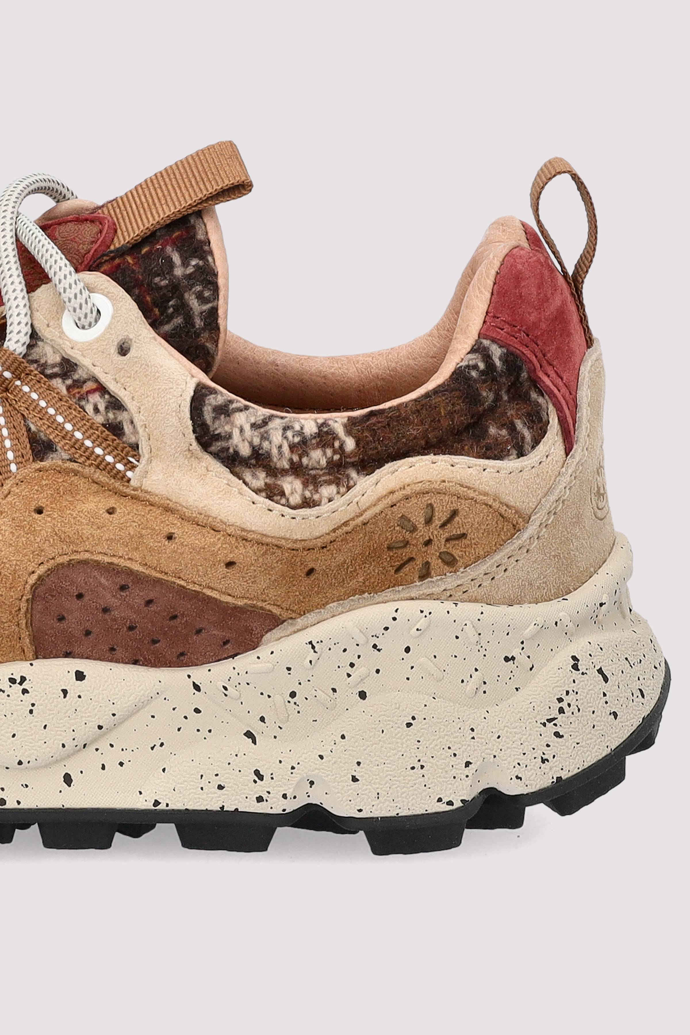 Flower Mountain Damen Sneaker Braun