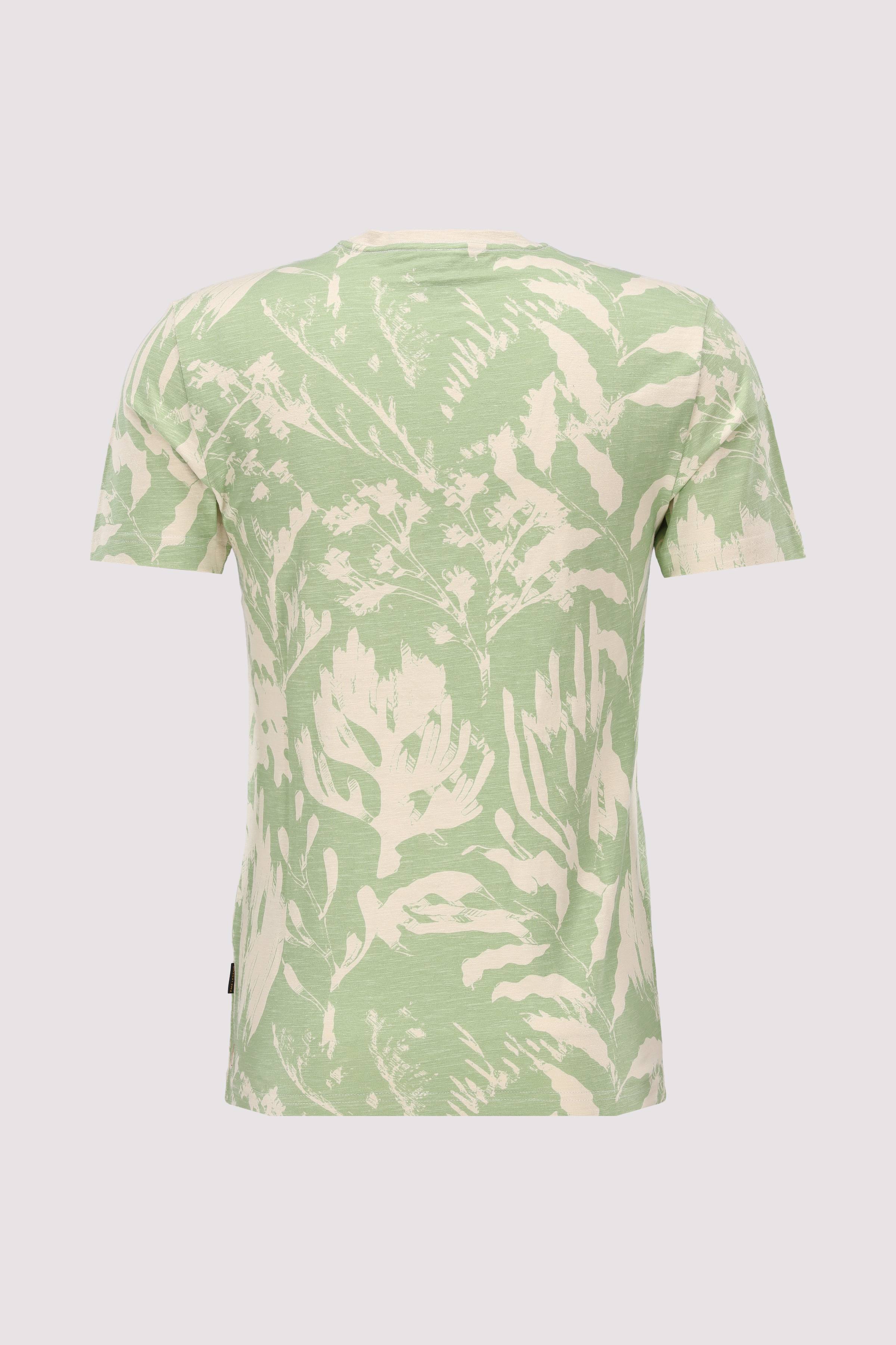 Short sleeve r-neck slub jerse
