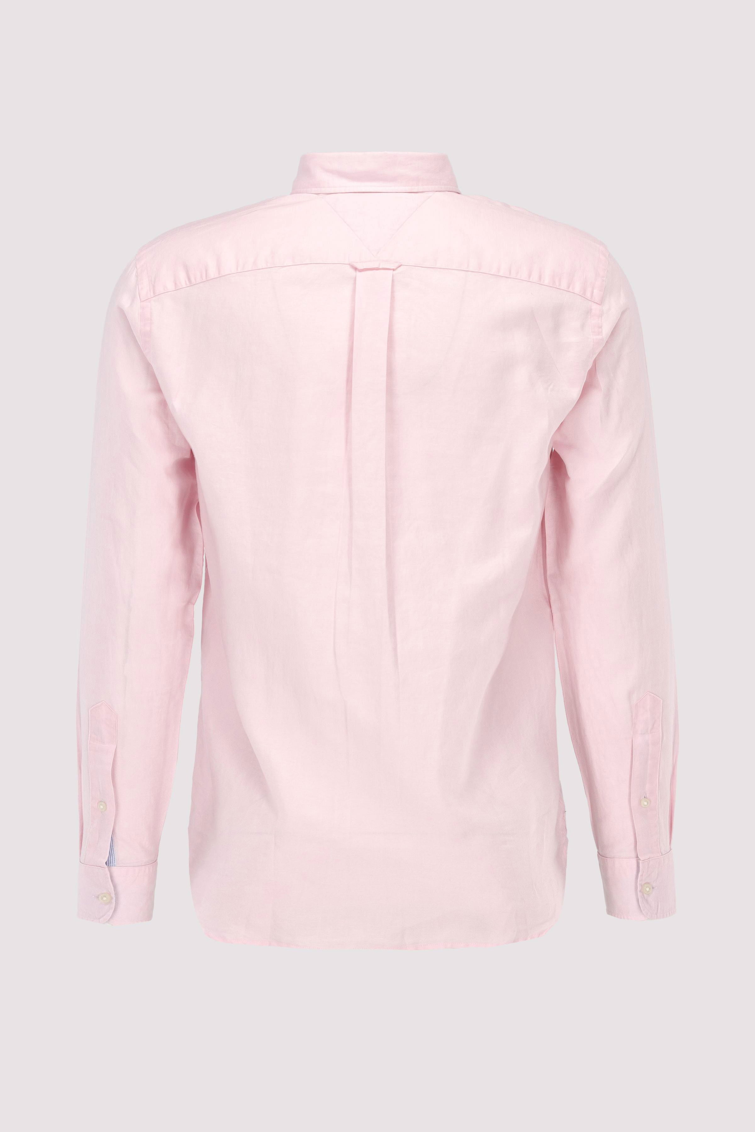 Tommy Hilfiger - LINEN BLEND SOLID RF SHIRT Tommy Hilfiger - LINEN BLEND SOLID RF SHIRT