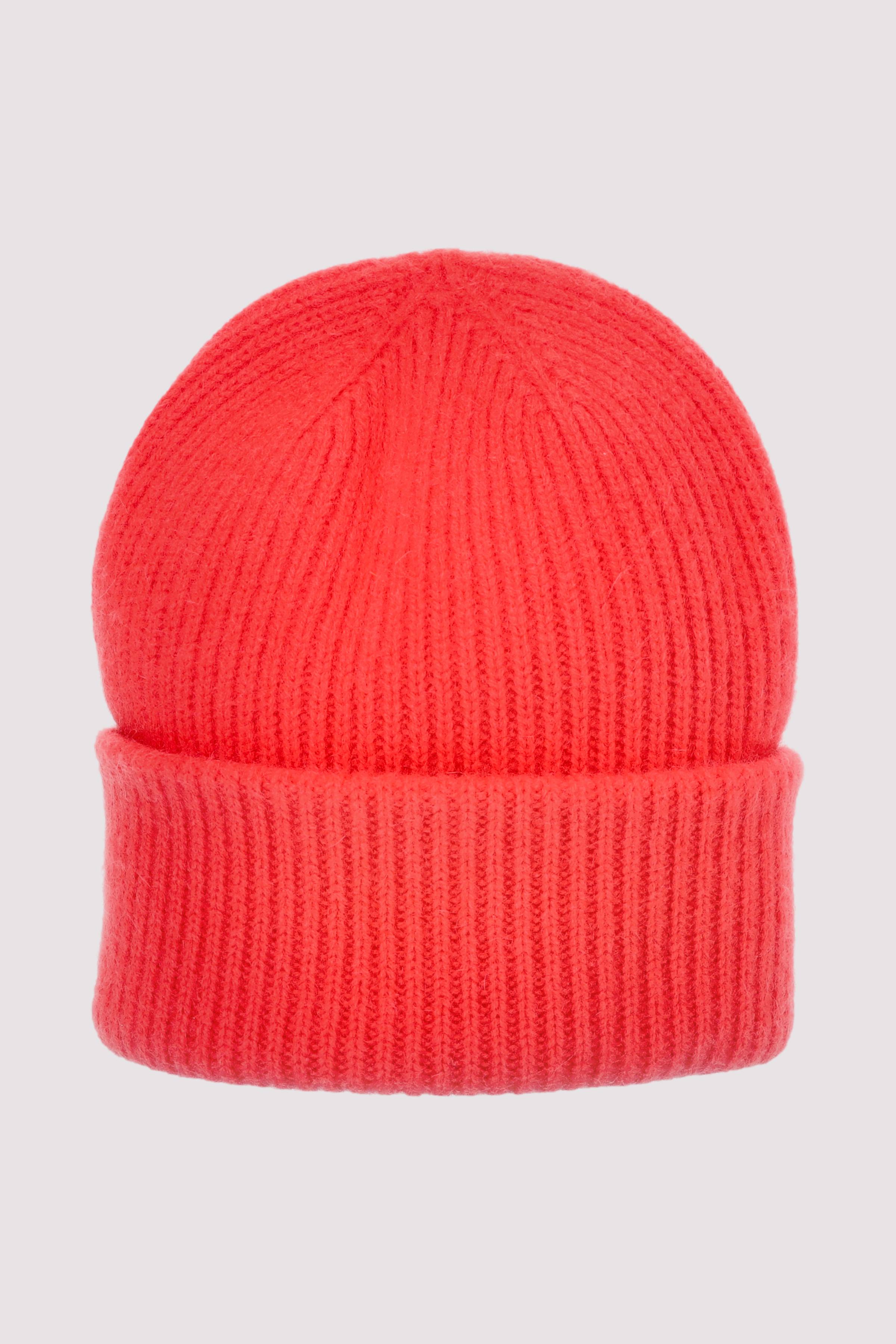 Pontia - Orange Mütze Pontia – warm & vielseitig
