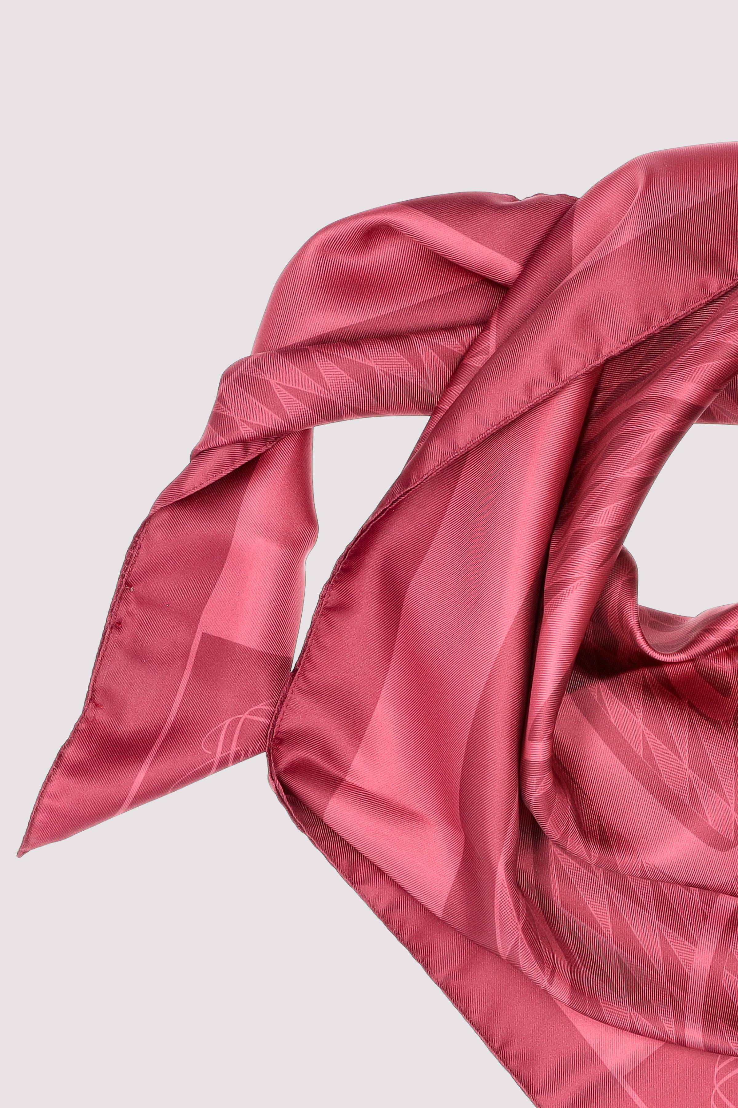 HUGO Tuch dark pink, leicht & stylisch