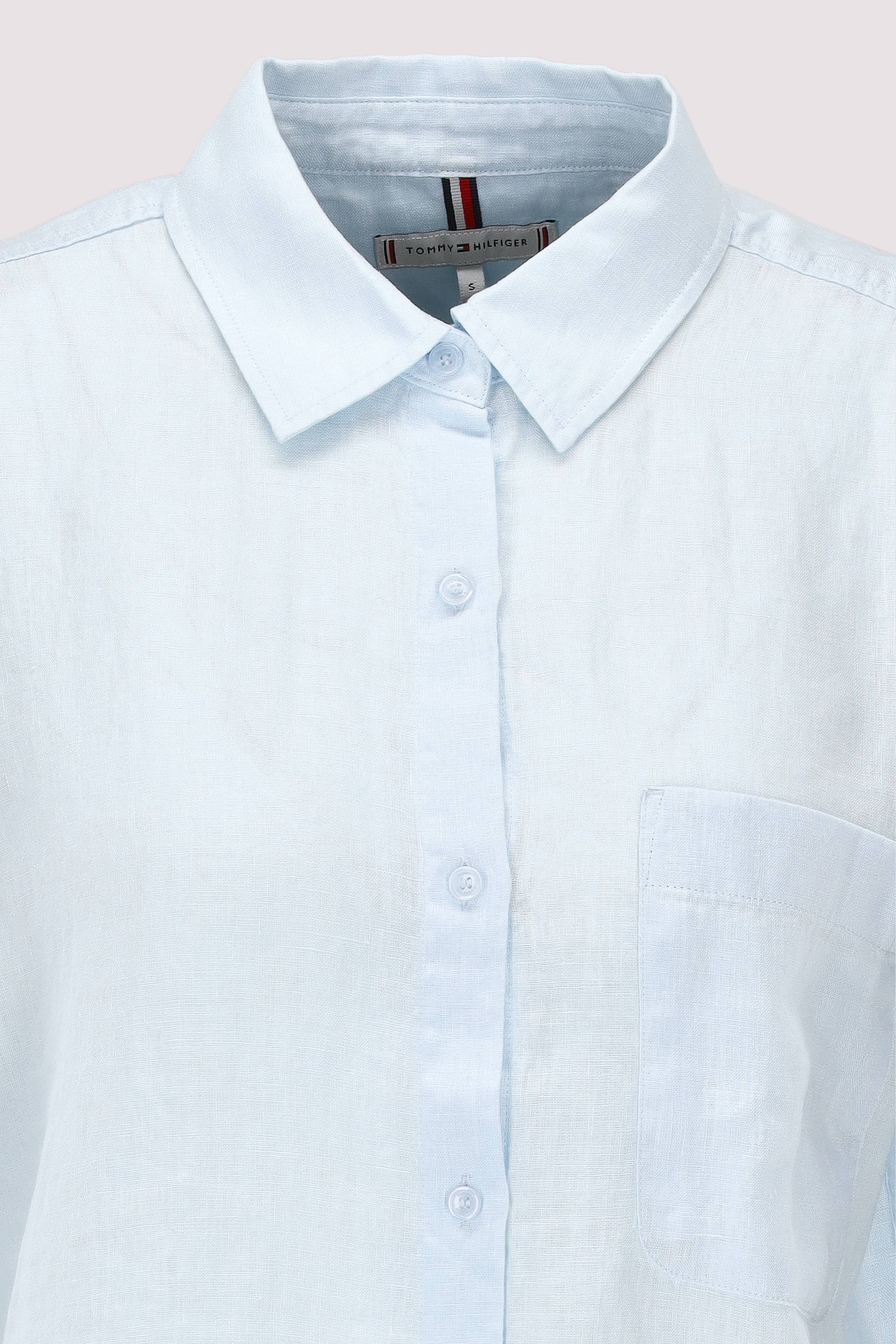 Tommy Hilfiger - Tommy Hilfiger Leinenbluse Damen Blau
