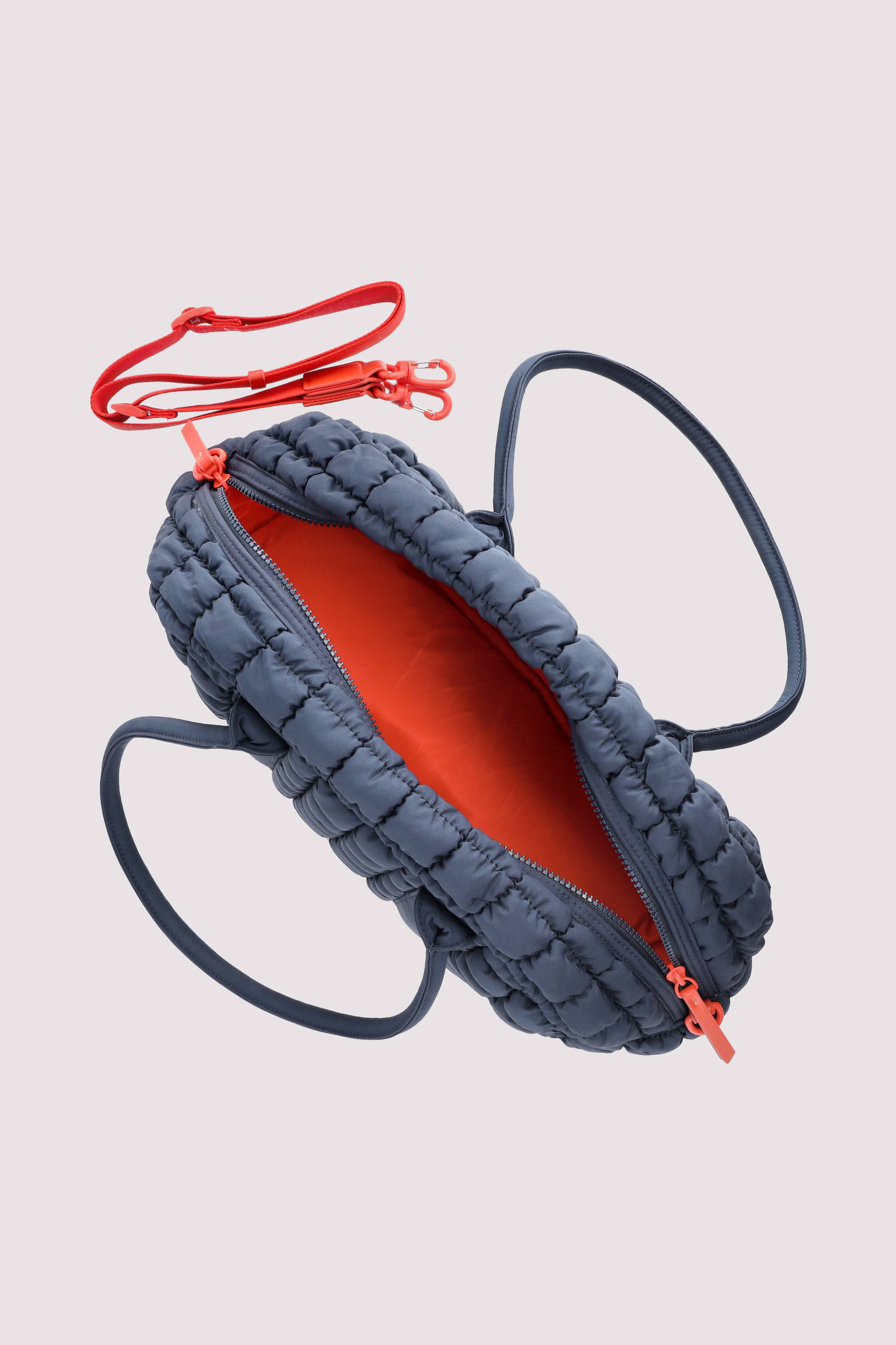 Les Visionnaires - Navy Schultertasche aus Nylon