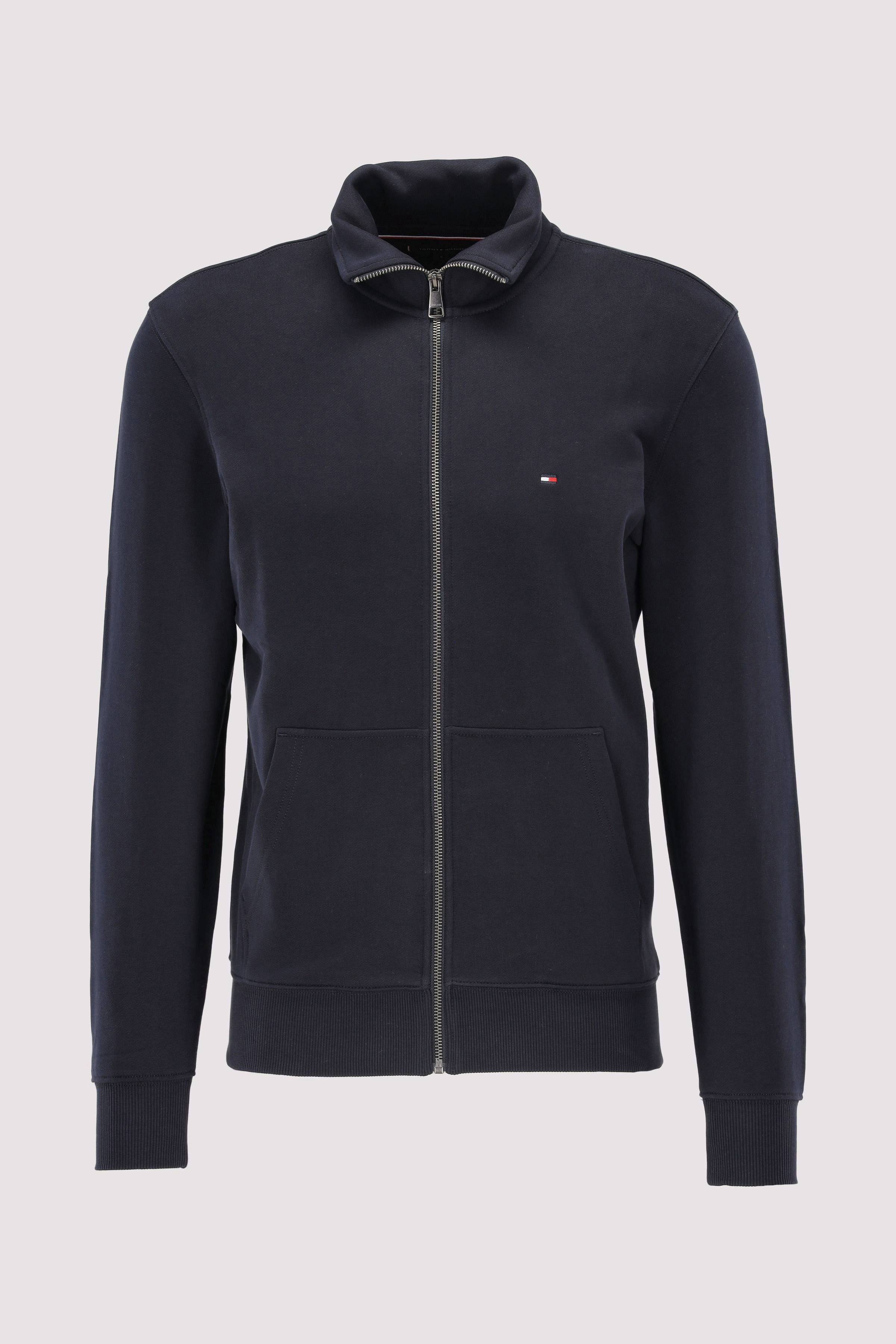 Tommy Hilfiger - ESSENTIAL TERRY ZT STAND COLLA Tommy Hilfiger - ESSENTIAL TERRY ZT STAND COLLA