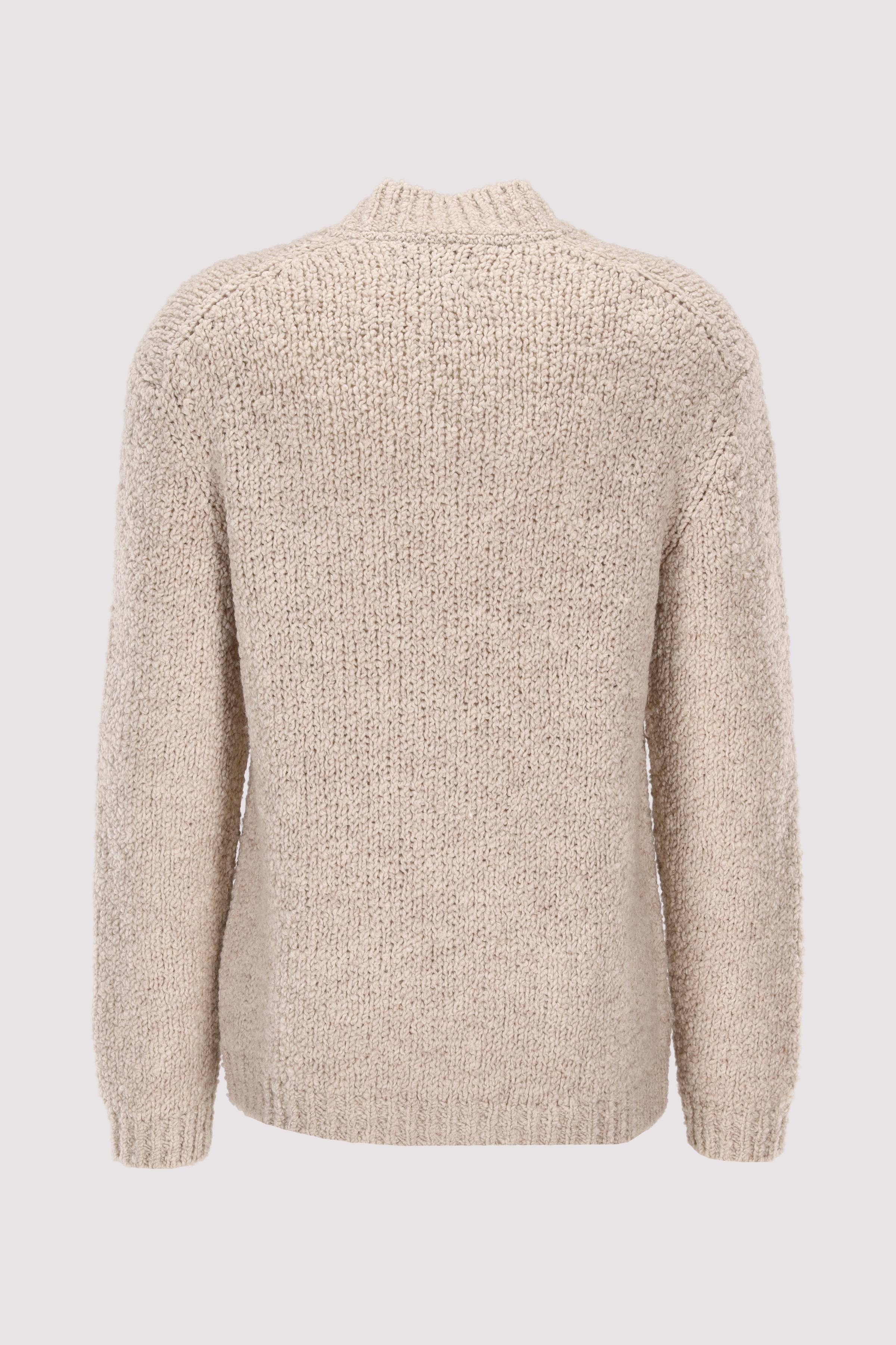 Marc O'Polo Rundhalspullover beige warm