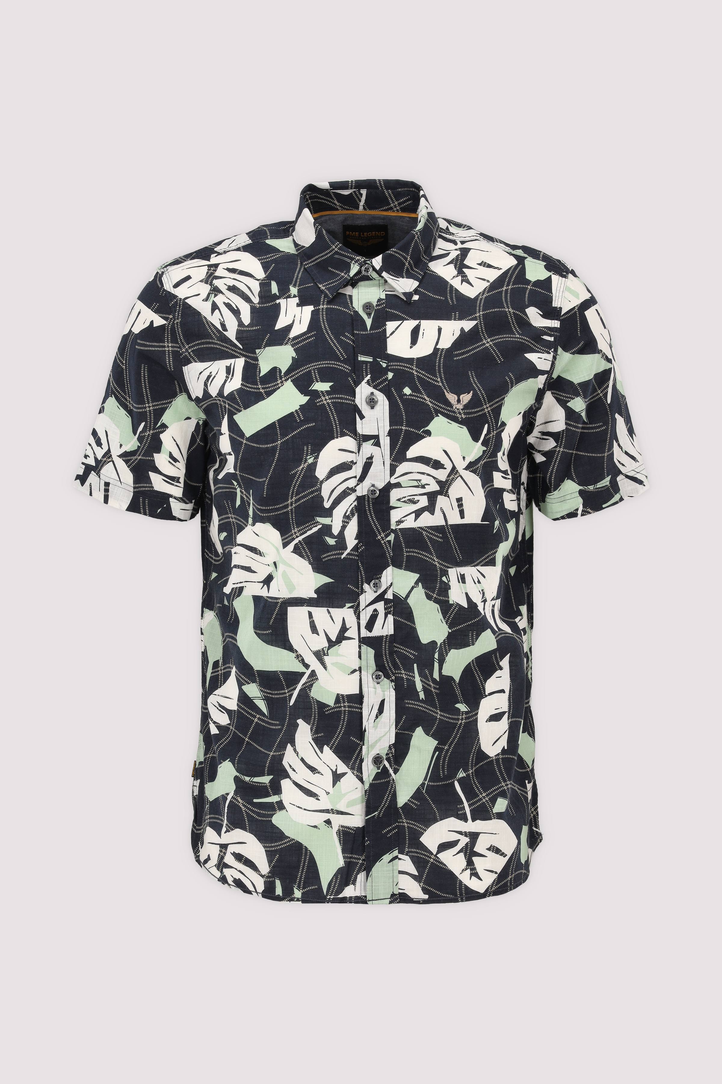 Short Sleeve Shirt Print on Co
