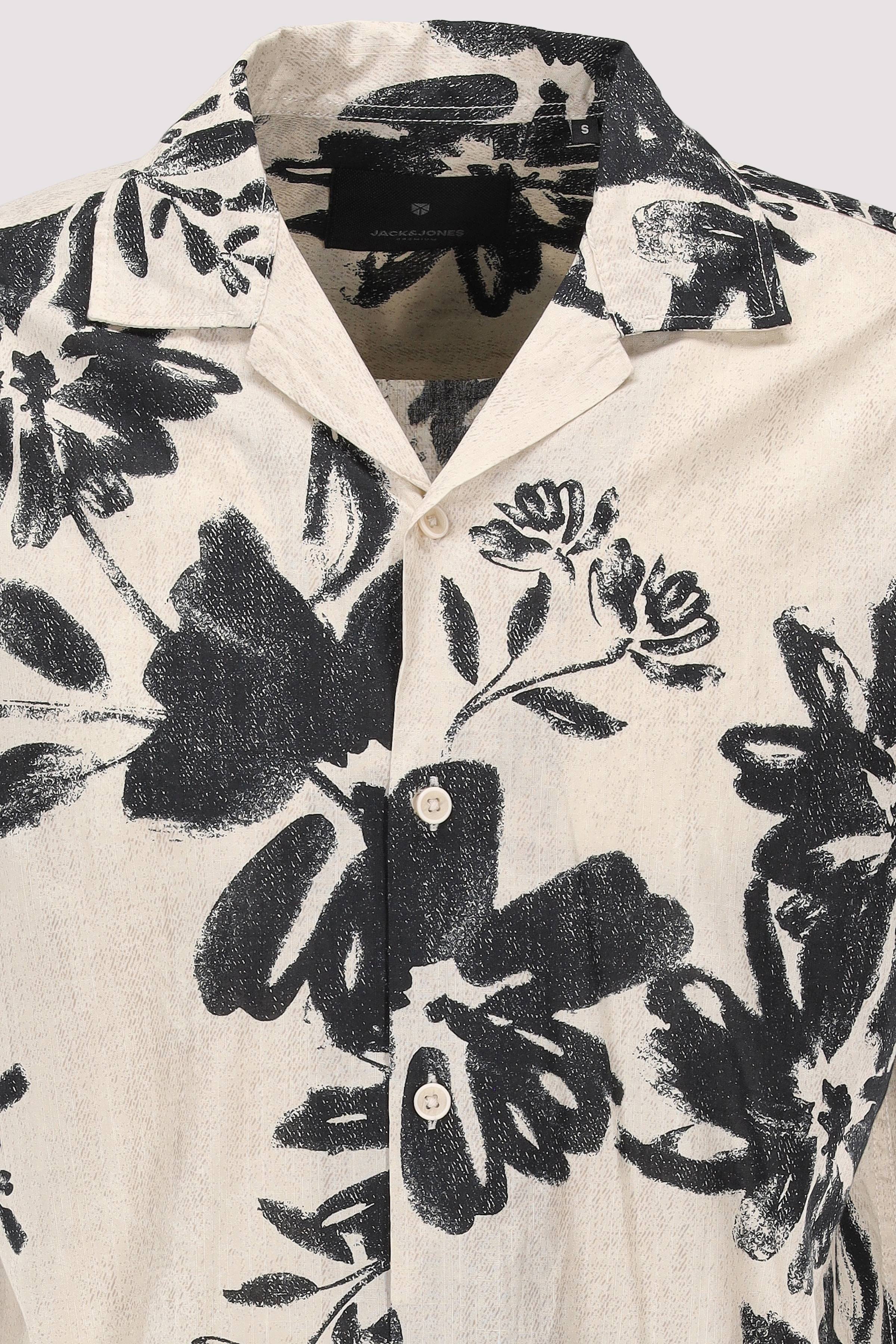 Jack and Jones - Jack & Jones Kurzarmhemd Bio‑Baumwolle