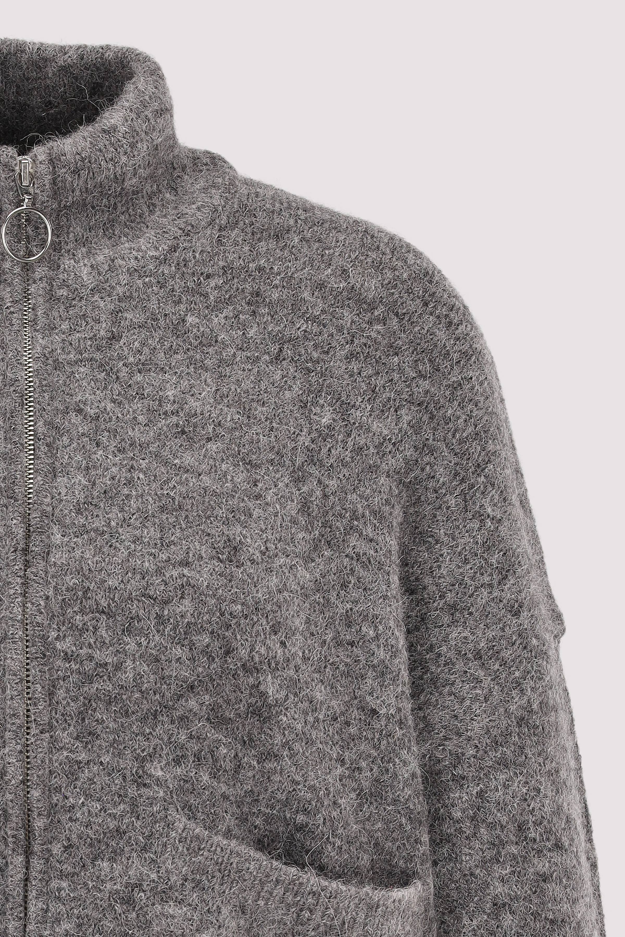 Selected - SLFSIA RAS LS KNIT ZIPPER CARD Selected - SLFSIA RAS LS KNIT ZIPPER CARD