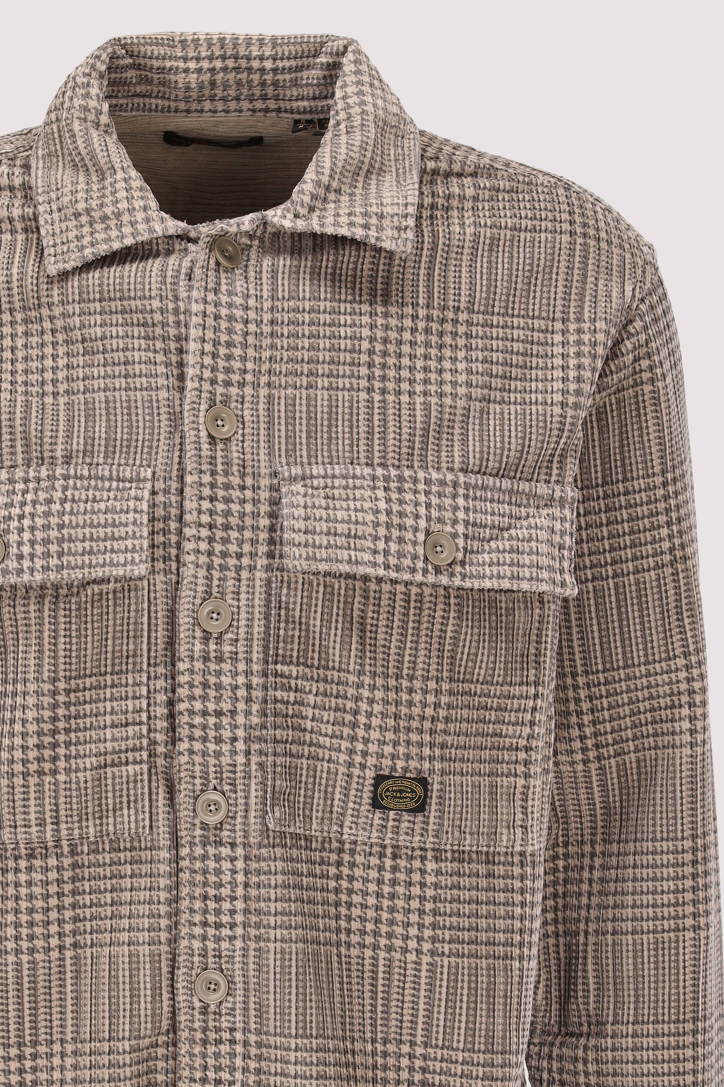 Jack and Jones - Jack and Jones Herren Langarmhemd Taupe