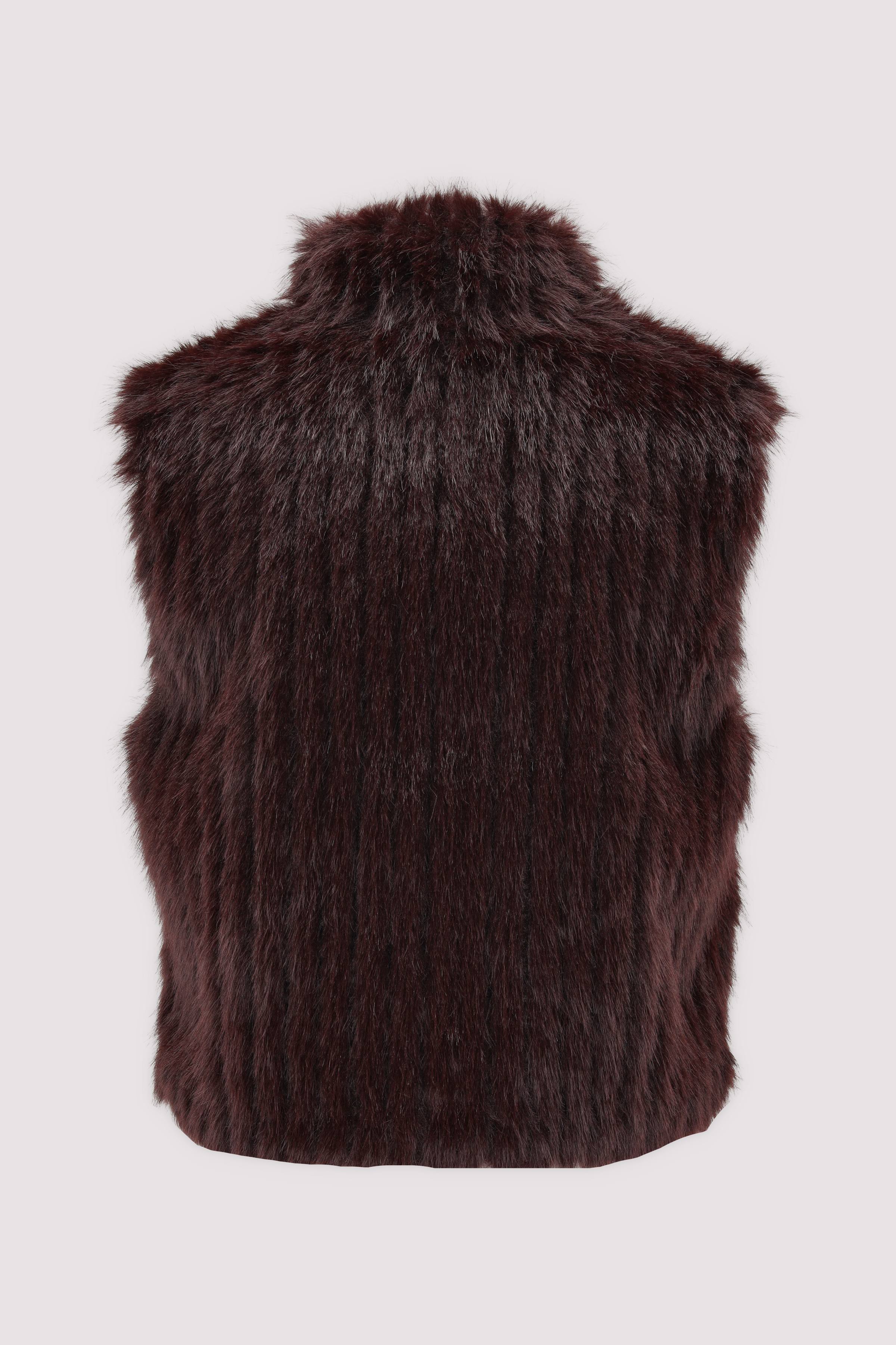 Kunstfellweste Damen, weich & warm
