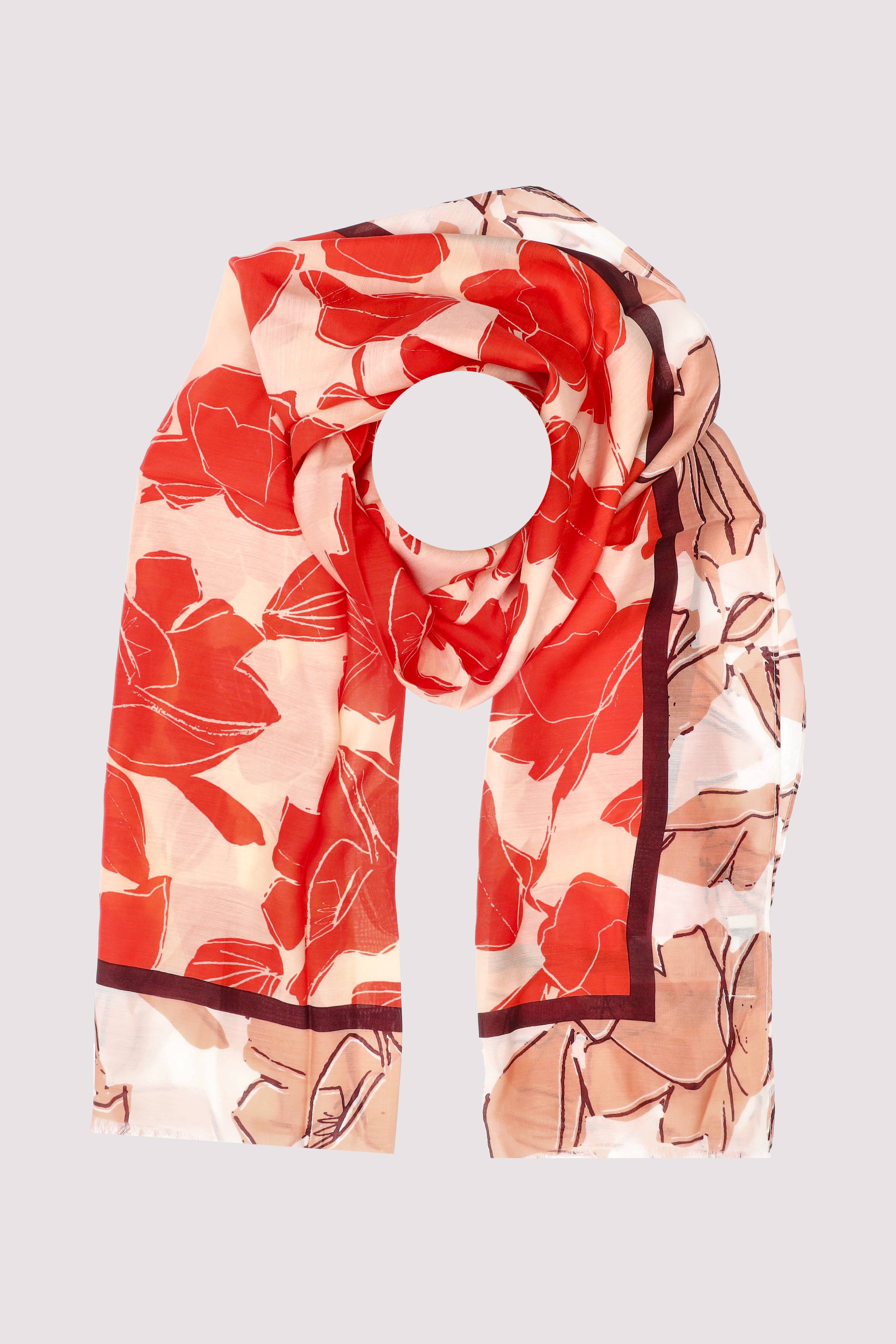 Scarf, woven, cupro-modal, var