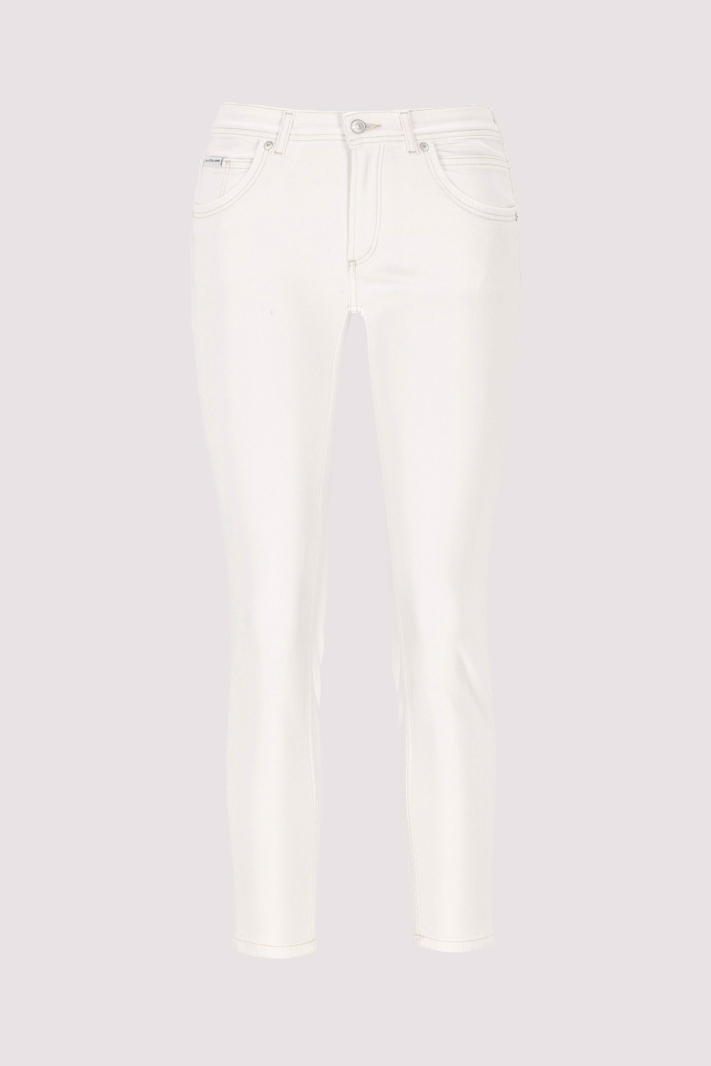Denim Trousers, Mid Waist, Sli