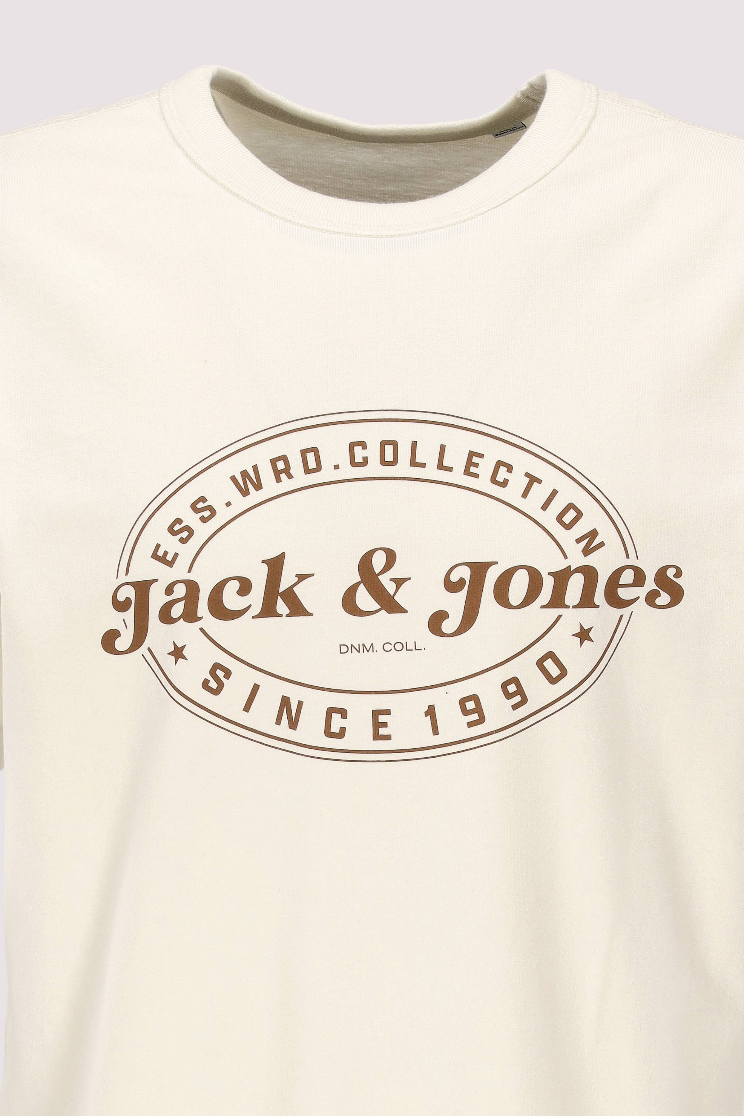 Jack and Jones - JJEDOVER PRINT TEE SS CREW NEC