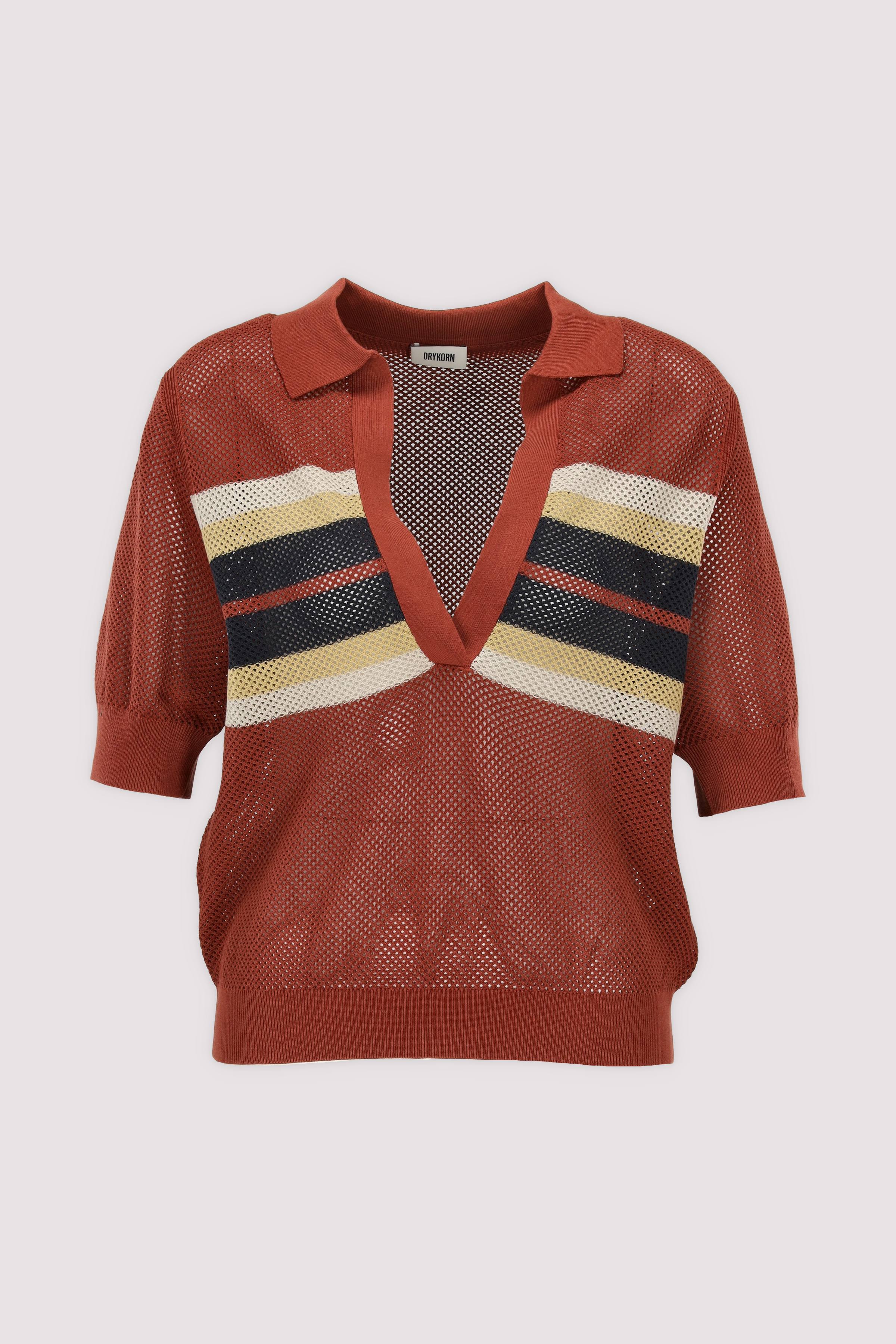 Drykorn Damen Polo Baumwollgriff