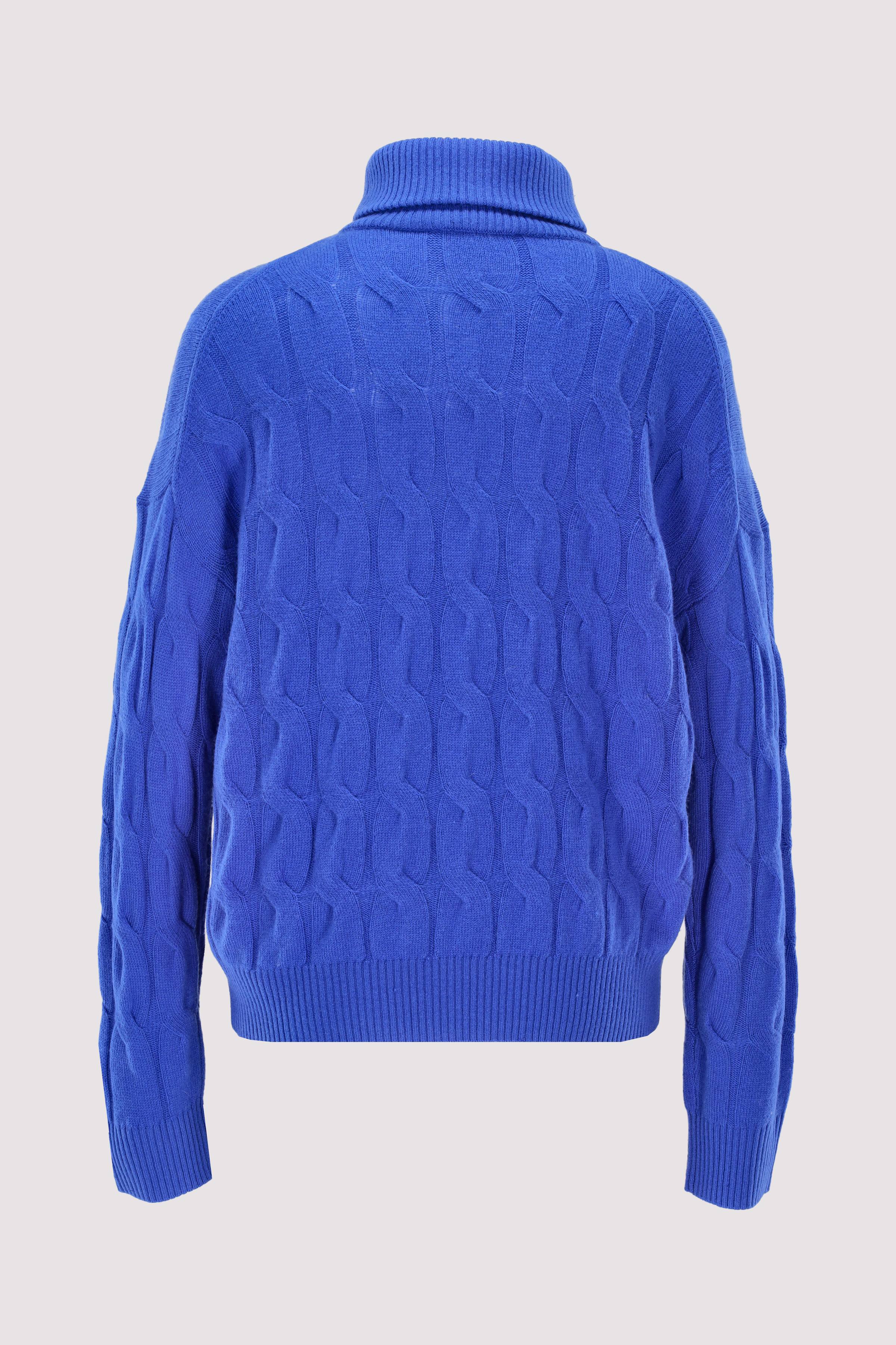 SOFT WOOL CABLE 1/2 ZIP LS SWT