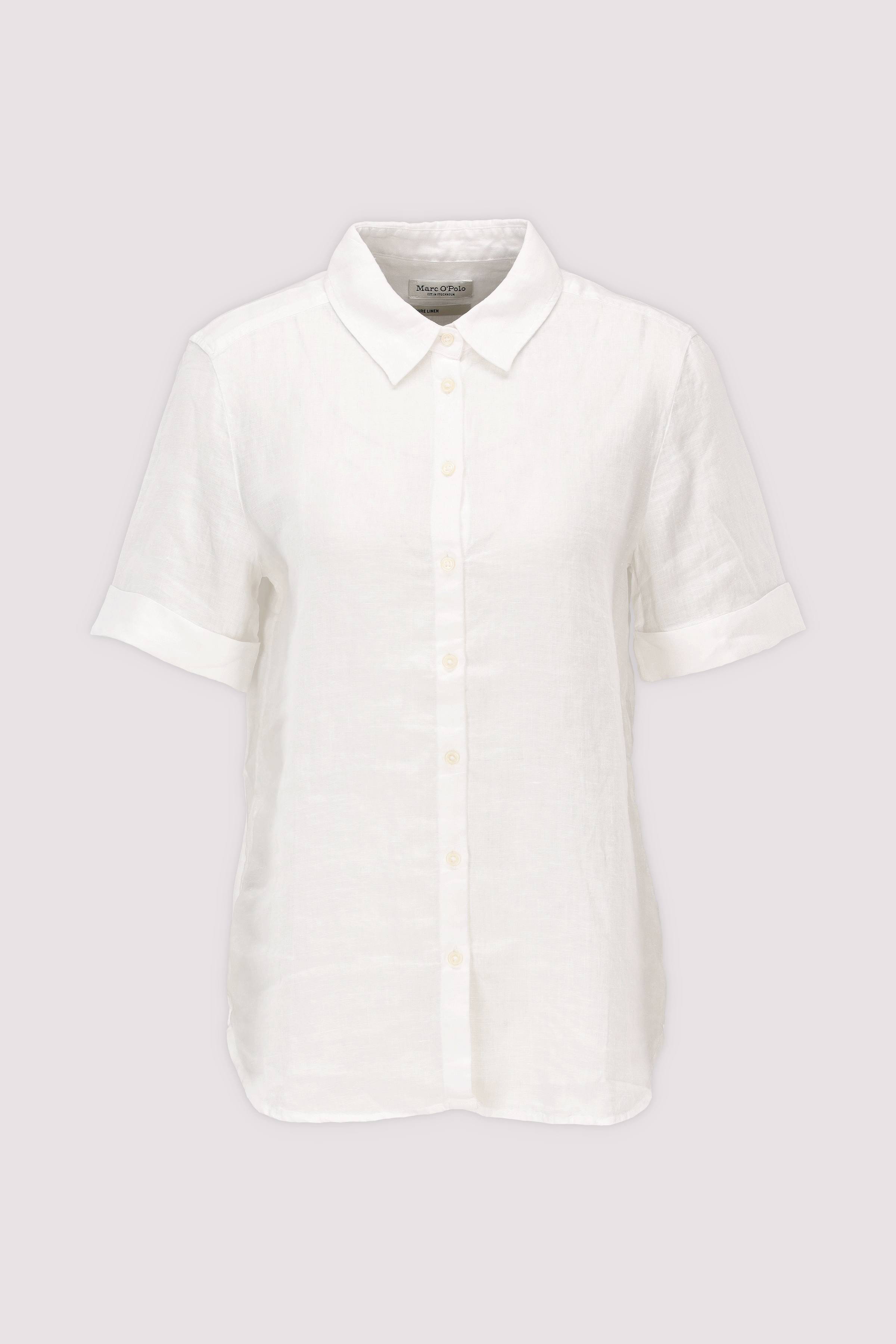 Marc O'Polo Leinenbluse Weiß