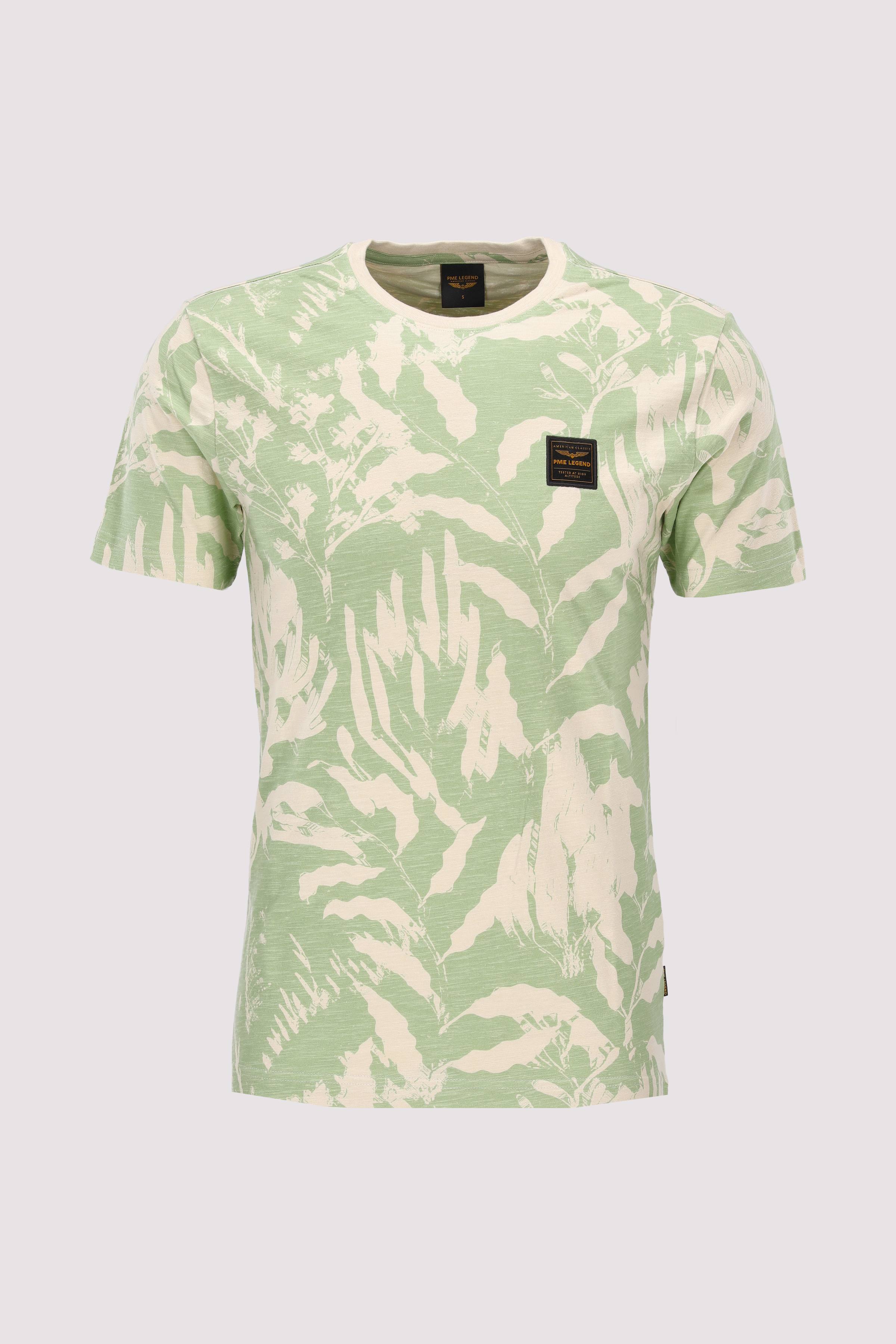Short sleeve r-neck slub jerse