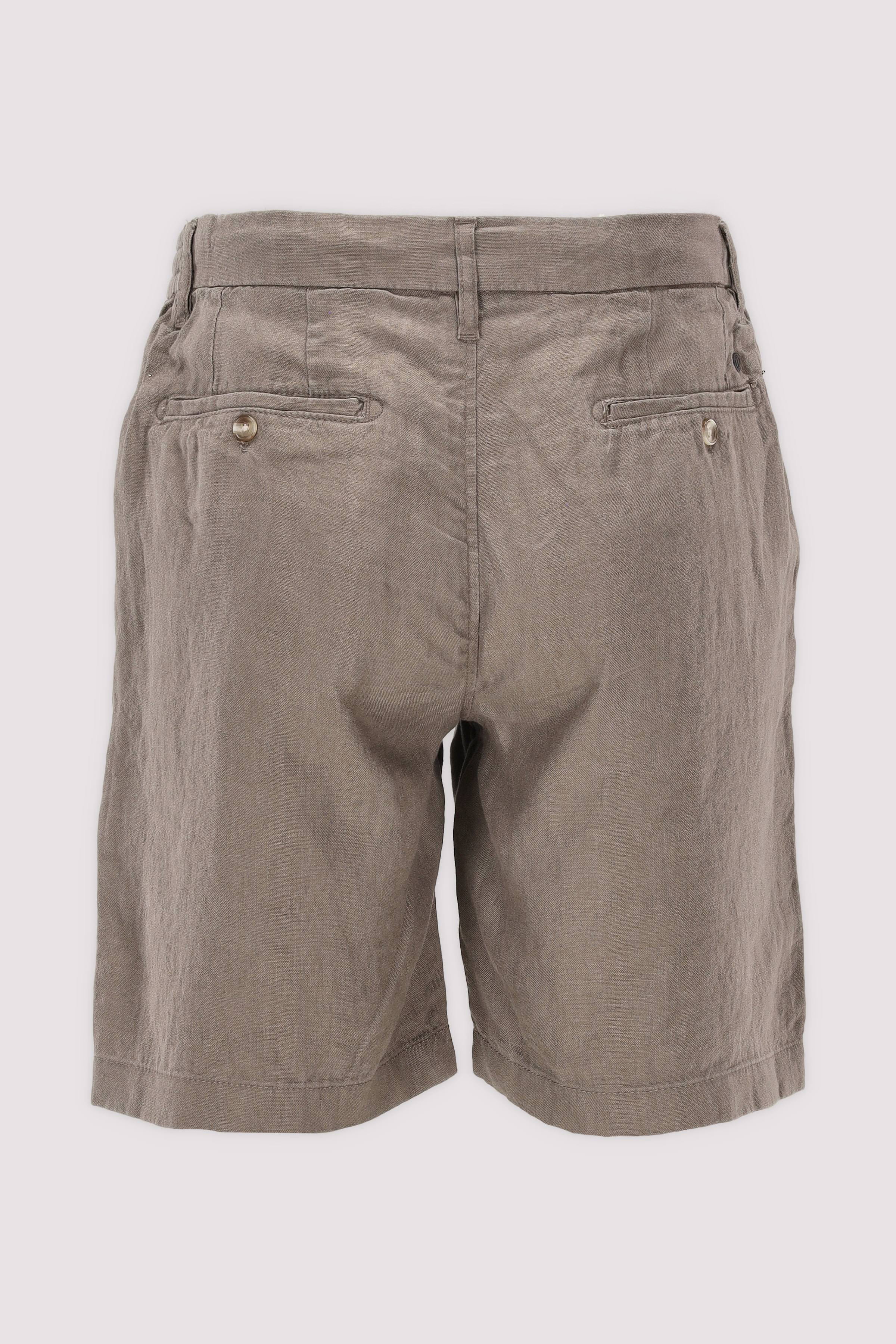 Dstrezzed Leinenshorts Braun Herren